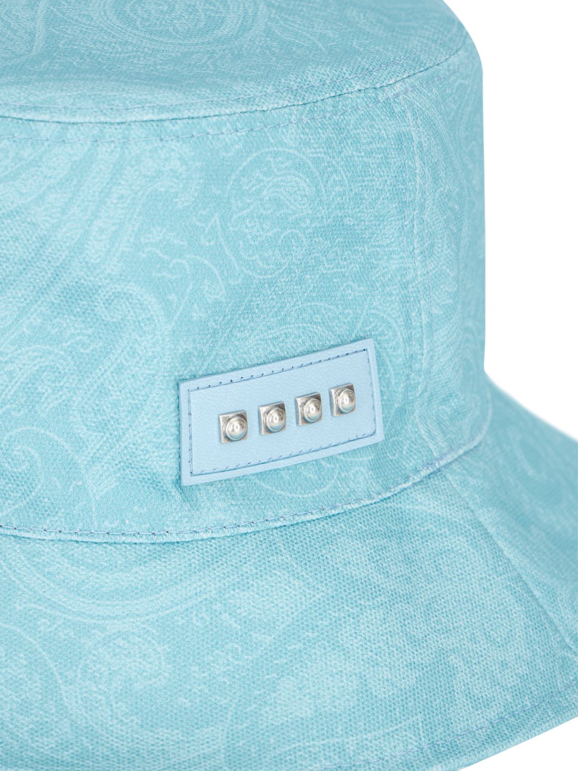 Blue Casual Bucket Hat