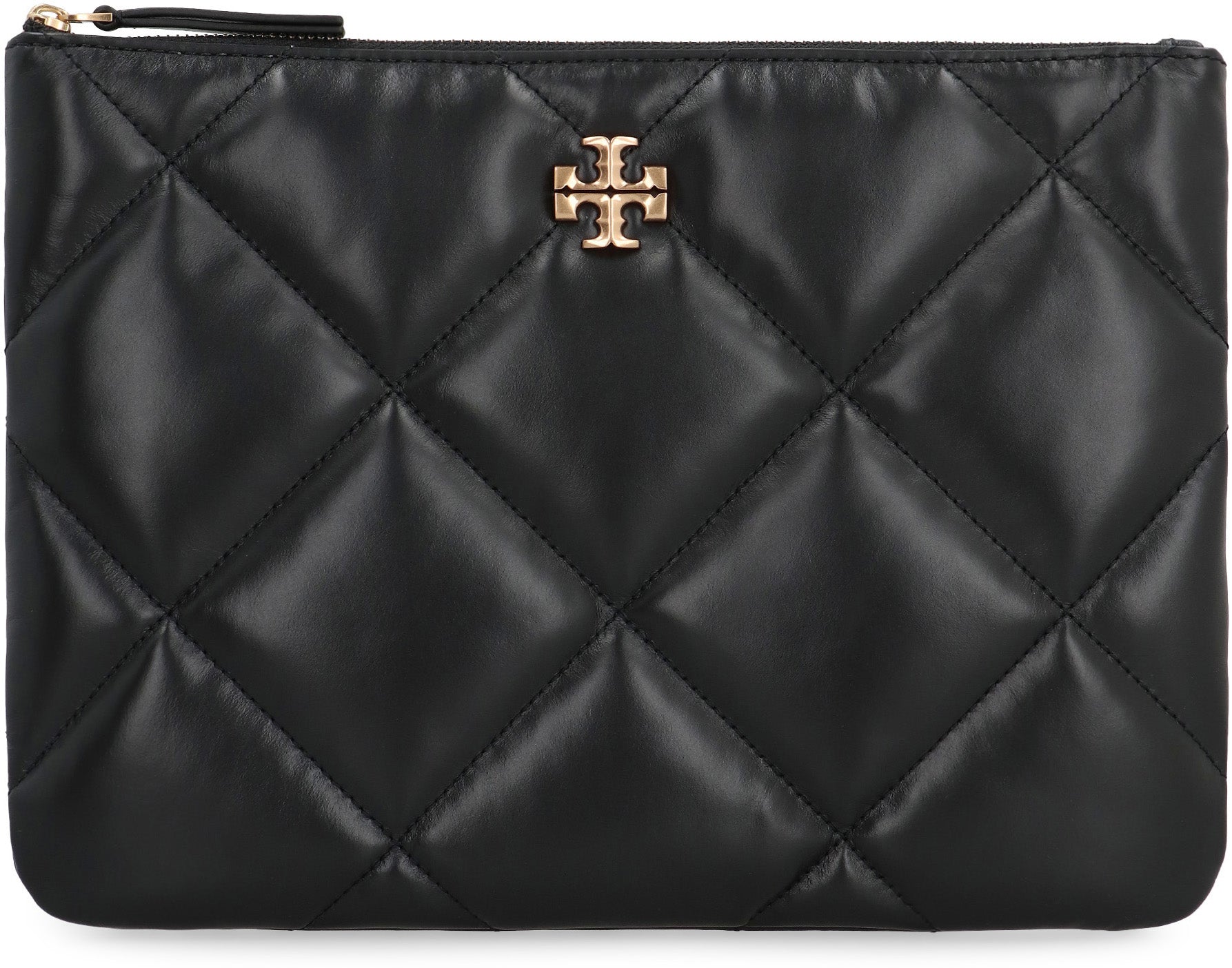 Kira leather clutch