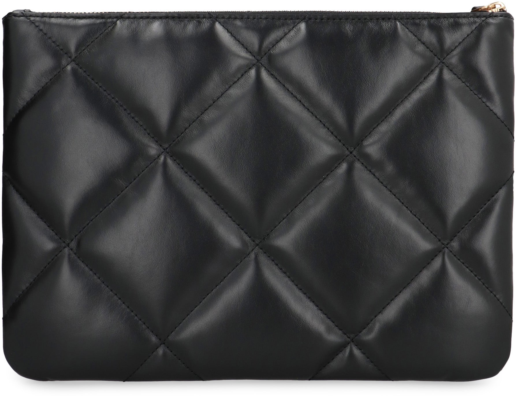 Kira leather clutch