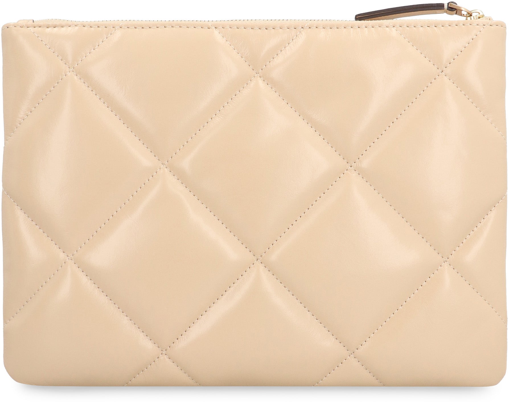 Kira leather clutch