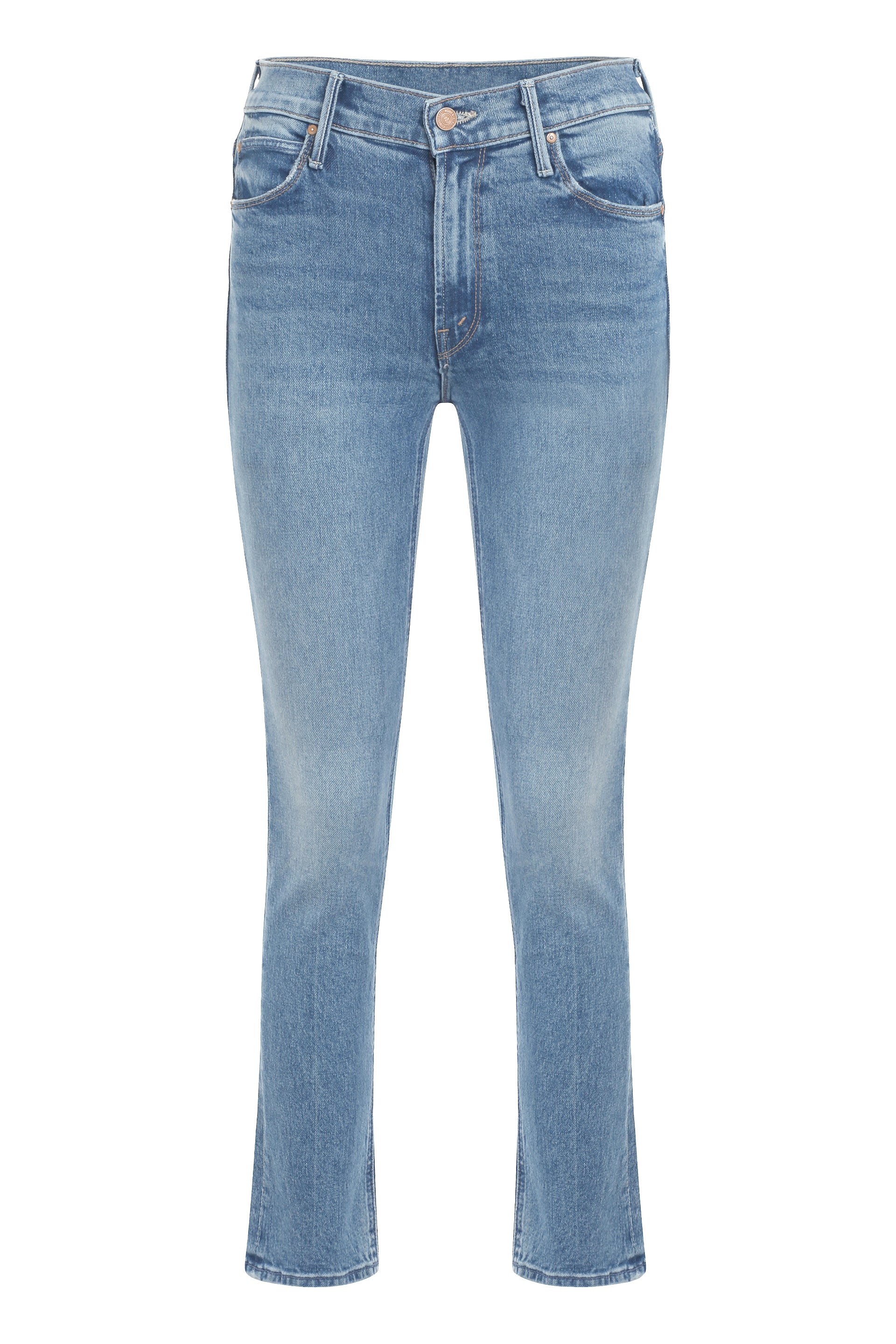 The Mid Rise Dazzer Ankle straight leg jeans