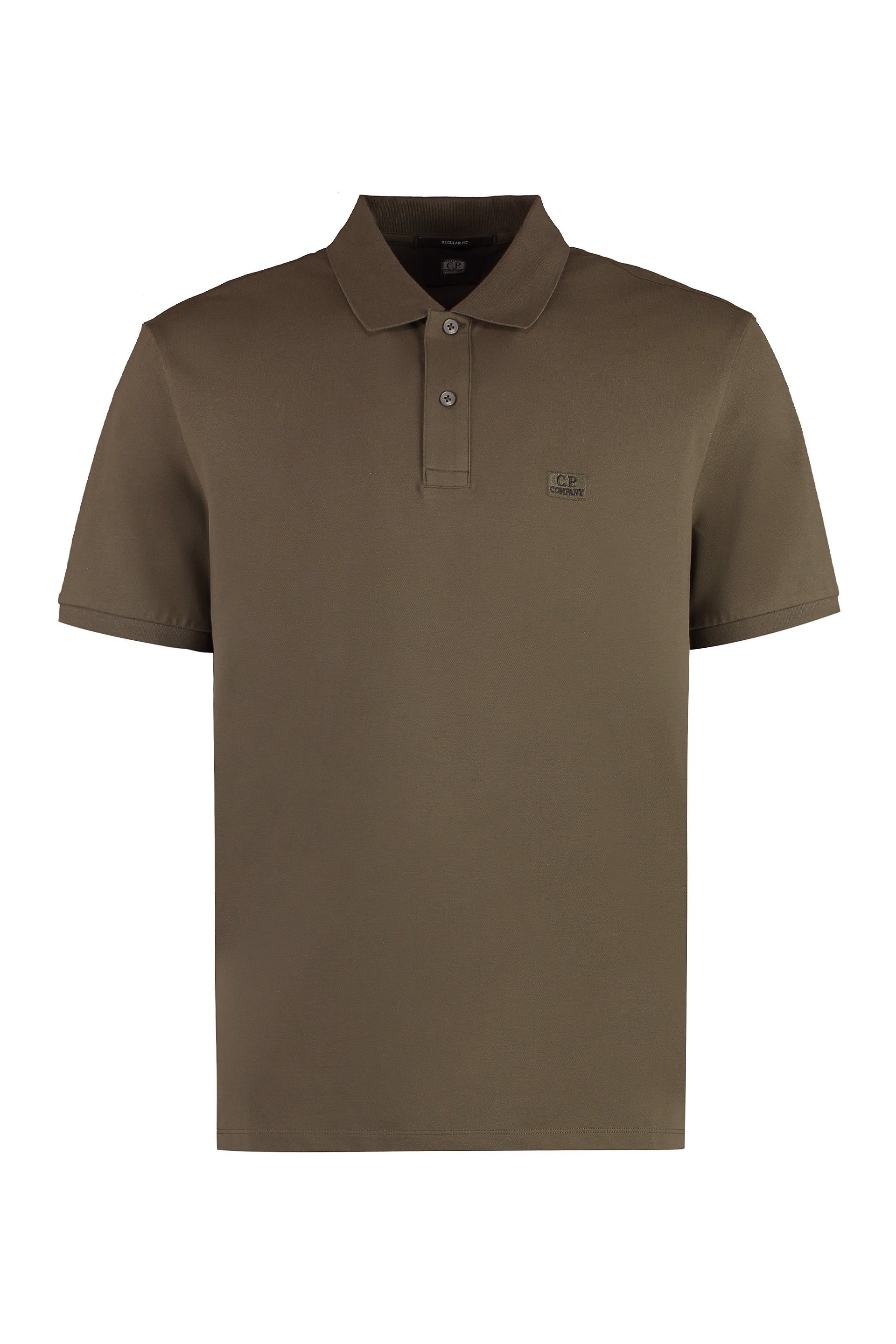 Cotton piqué polo shirt