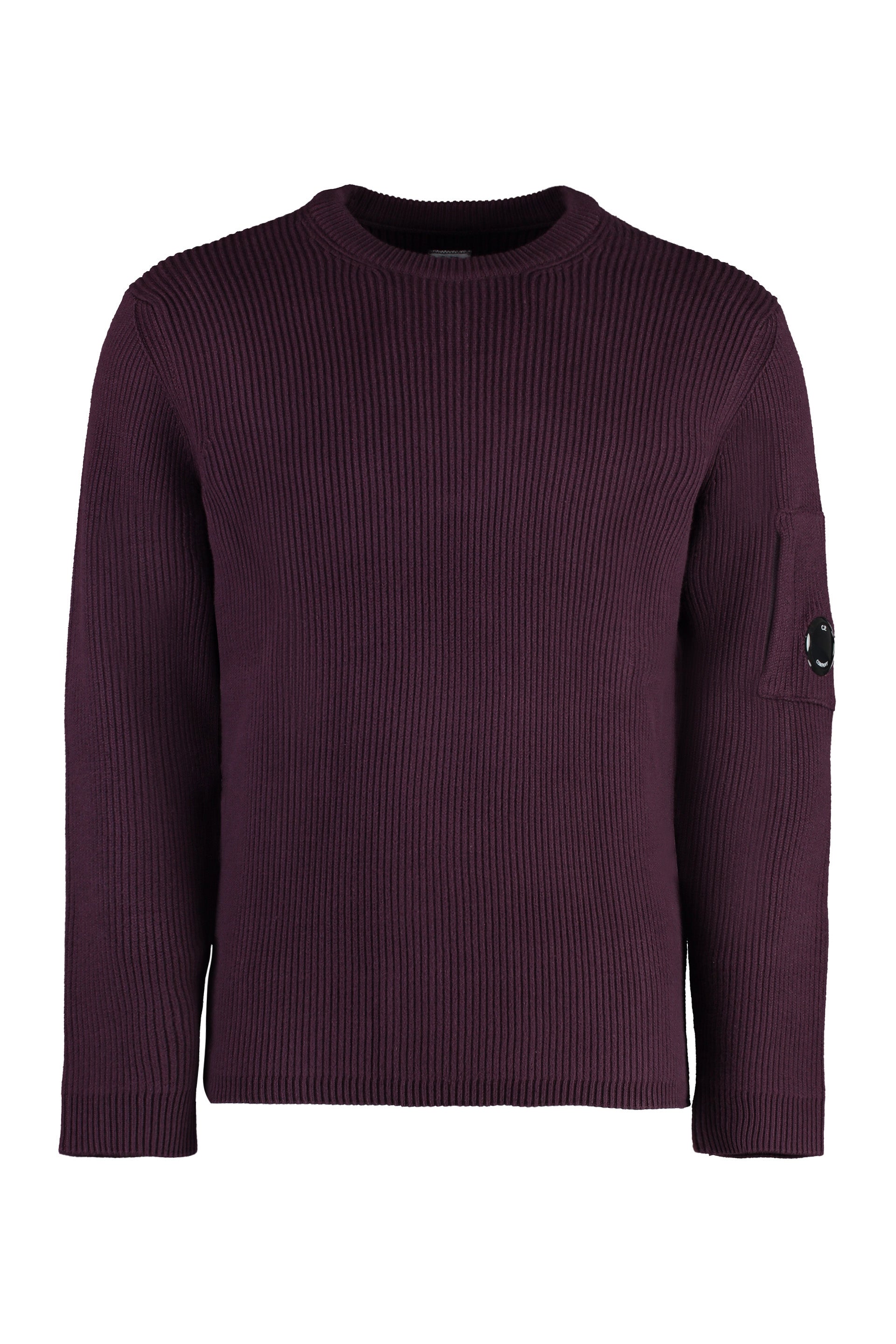 Cotton crew-neck sweater