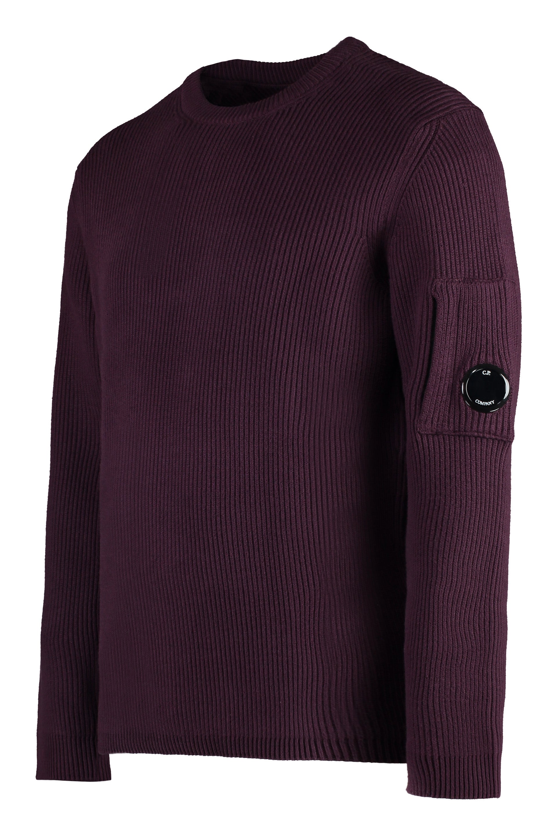 Cotton crew-neck sweater