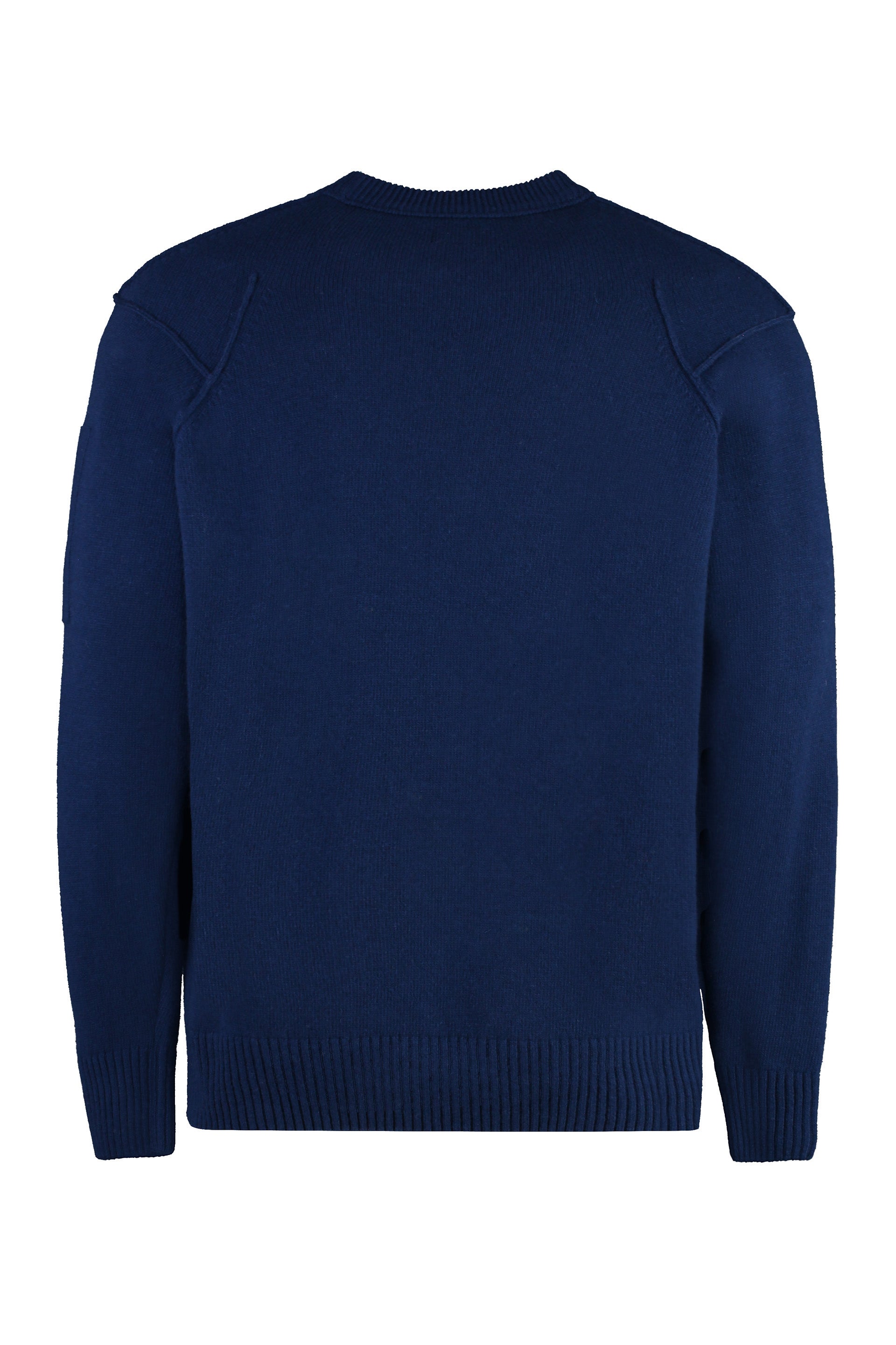 Crew-neck wool sweater