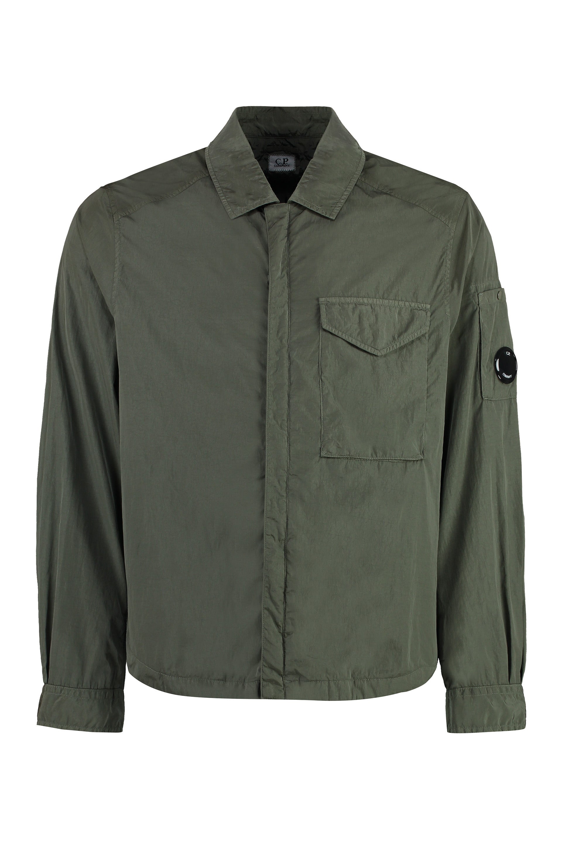 Technical fabric overshirt