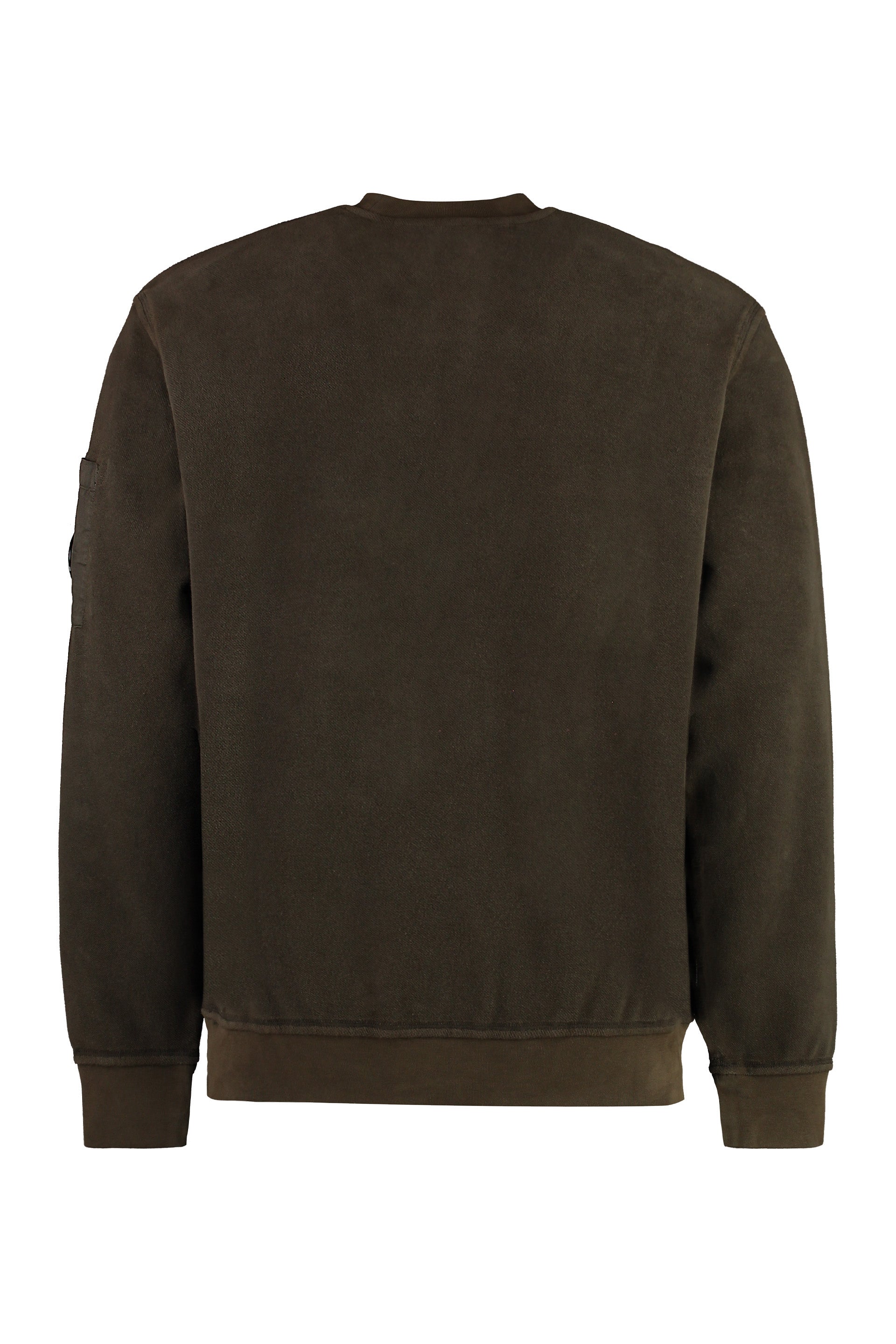 Cotton crew-neck sweatshirt