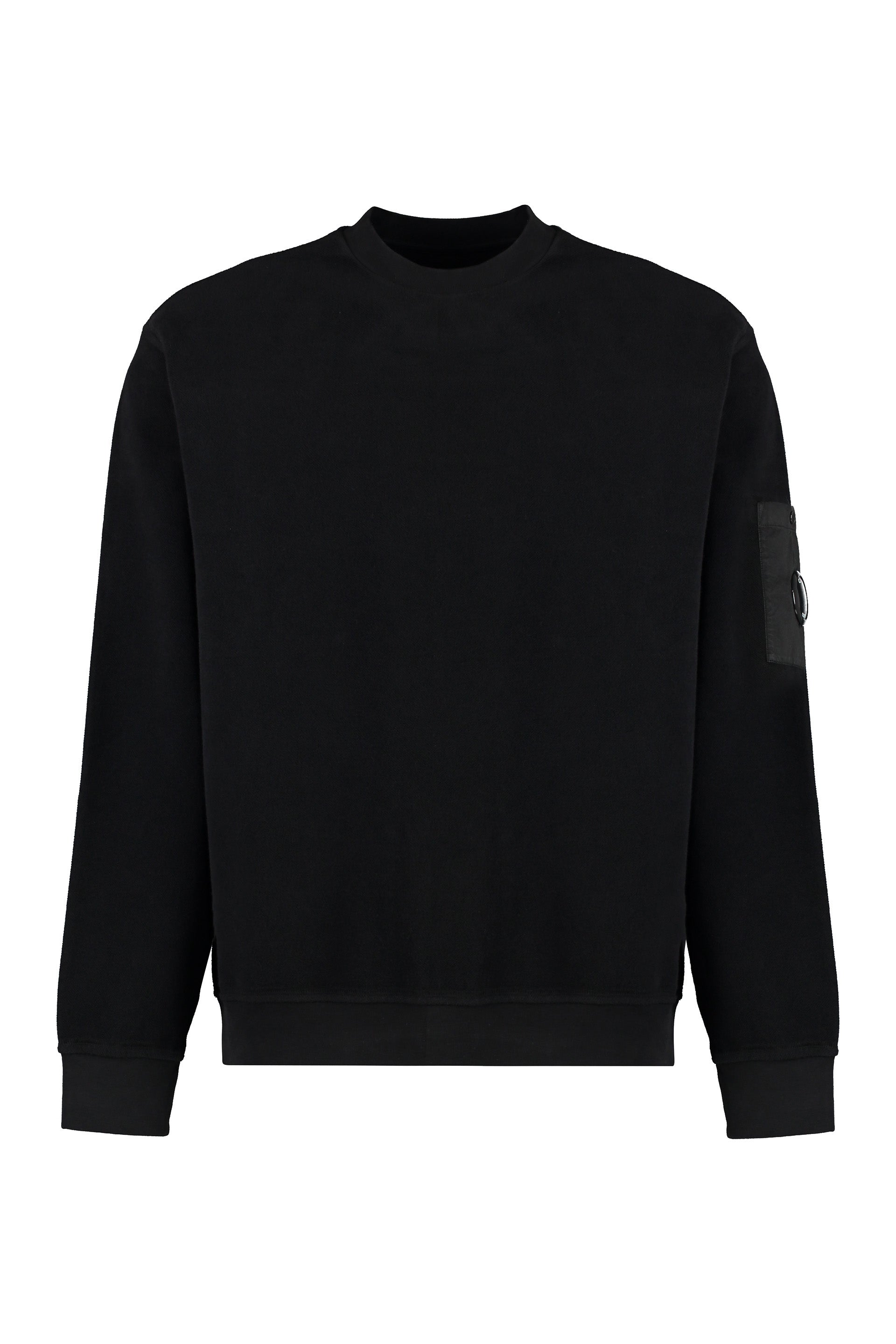 Cotton crew-neck sweatshirt