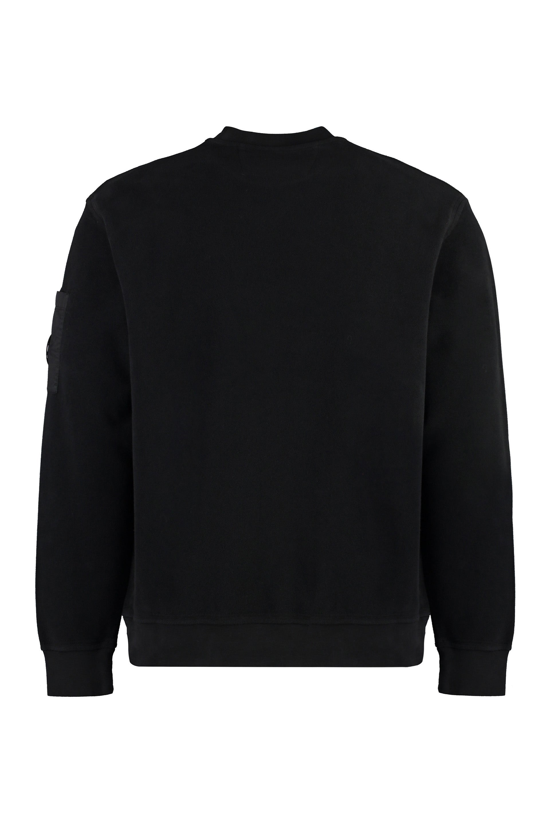 Cotton crew-neck sweatshirt