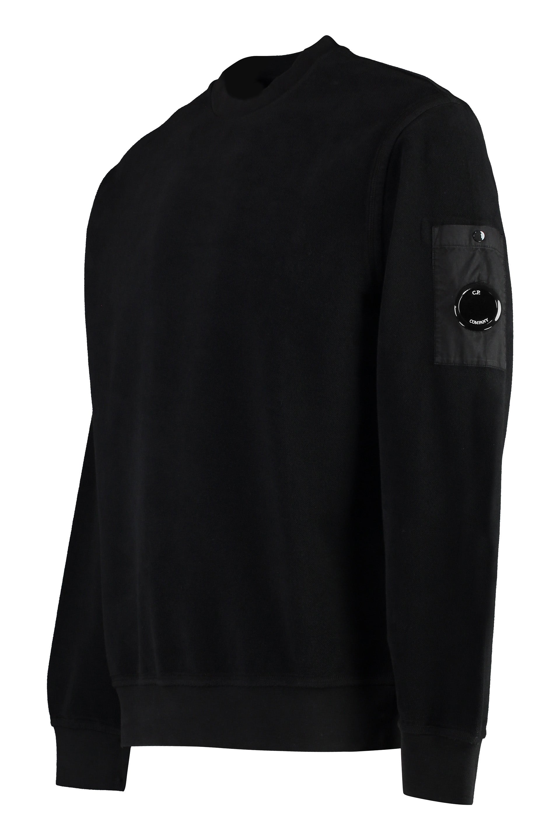 Cotton crew-neck sweatshirt