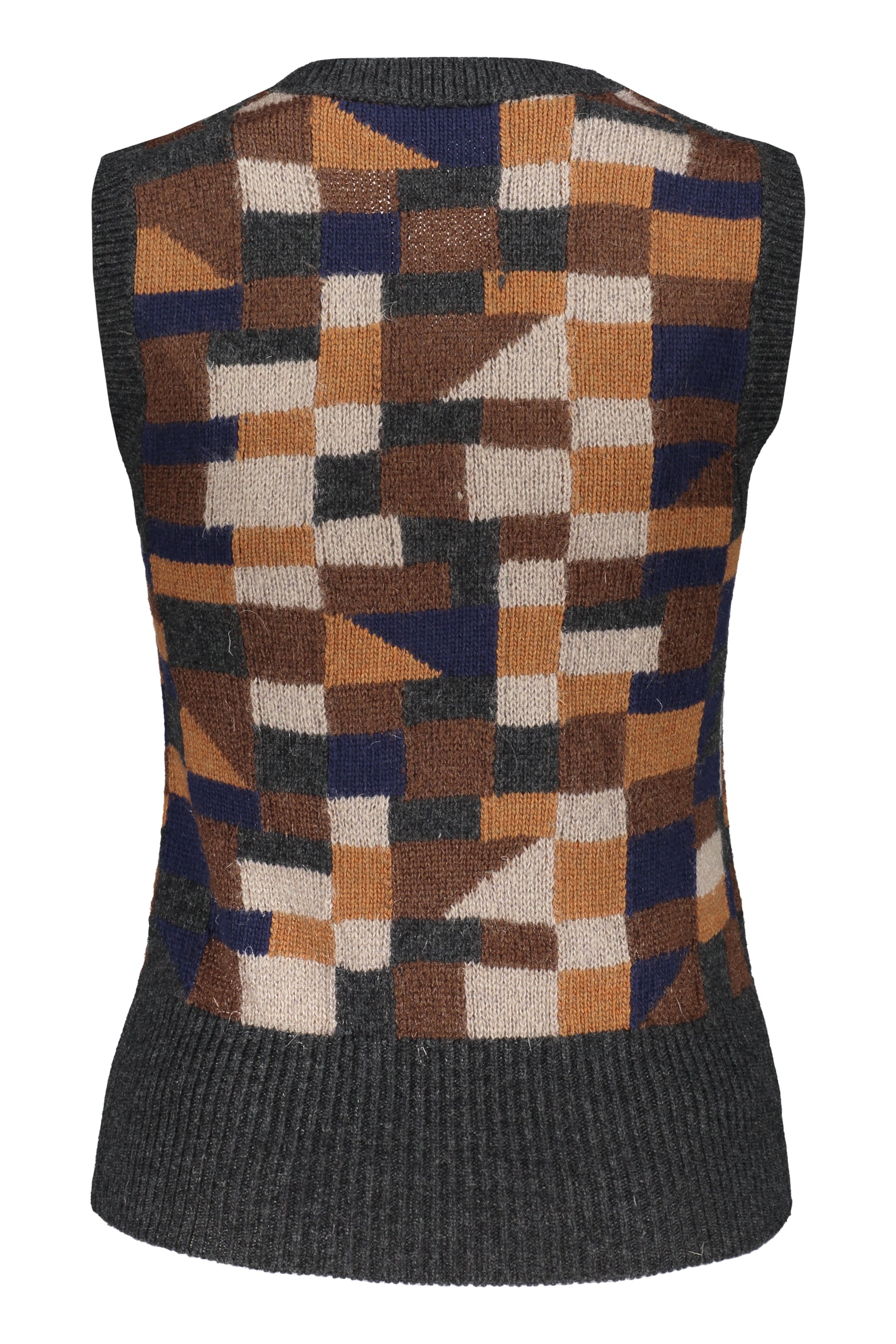 Wool blend vest