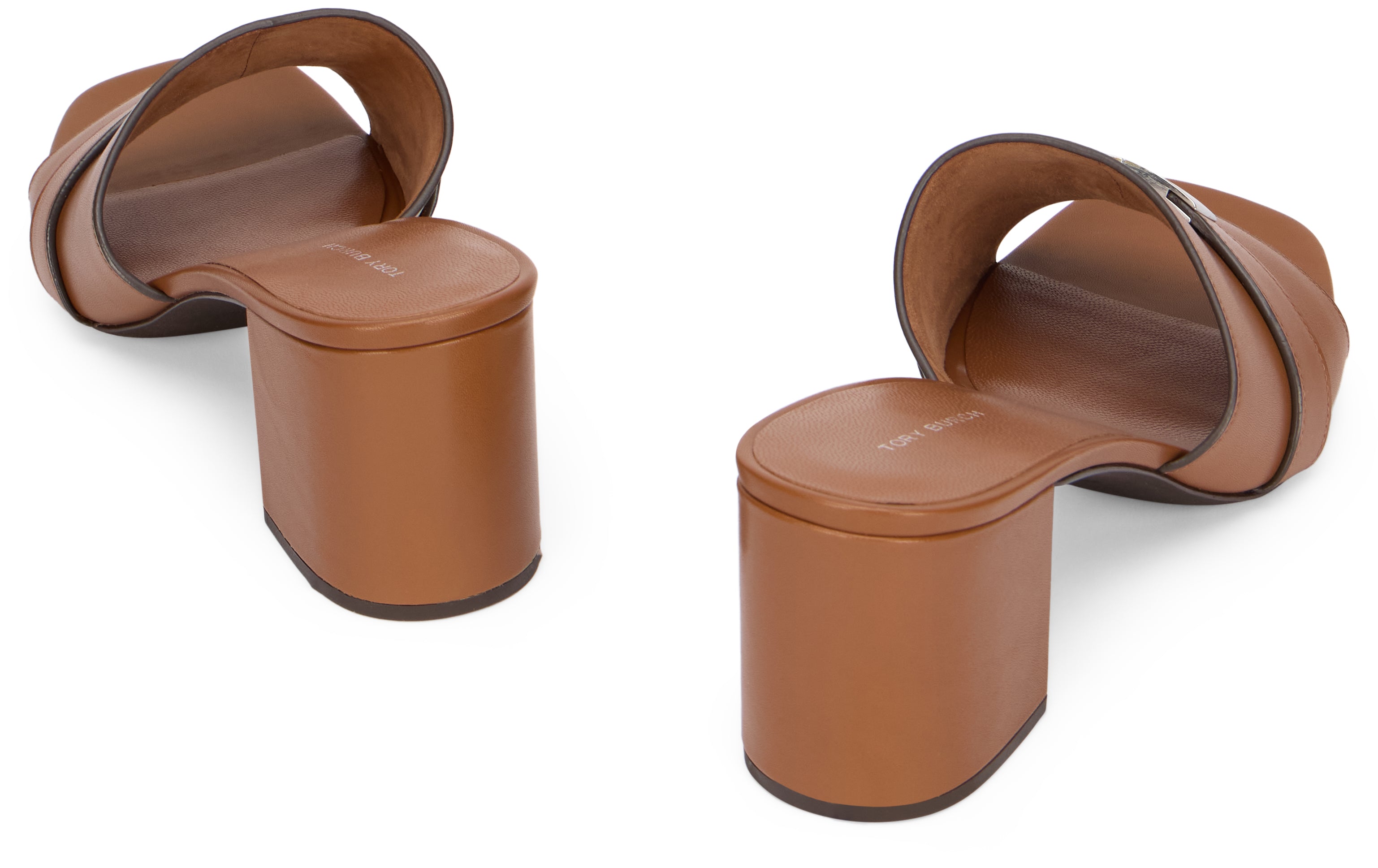 Heeled sandal in leather LeeLee