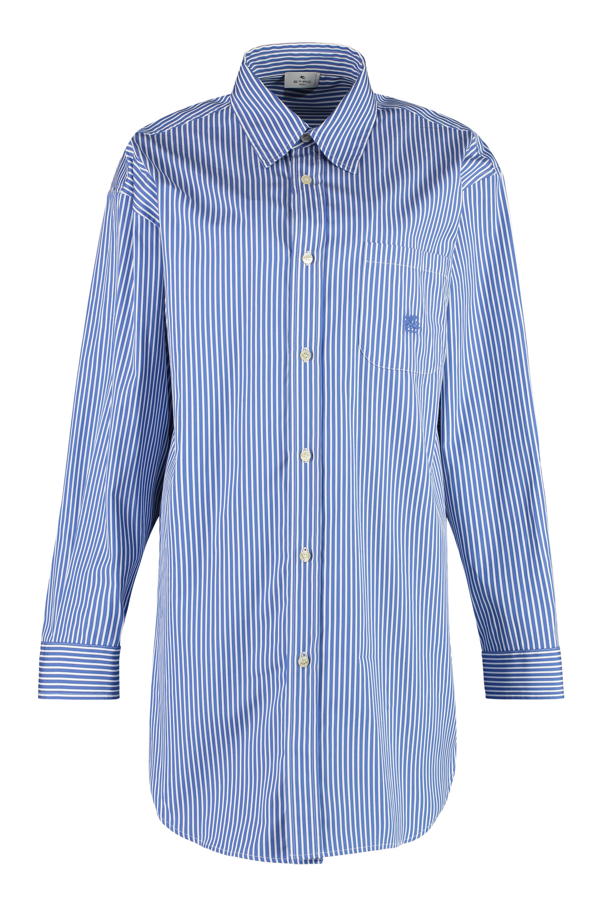 Striped cotton shirt