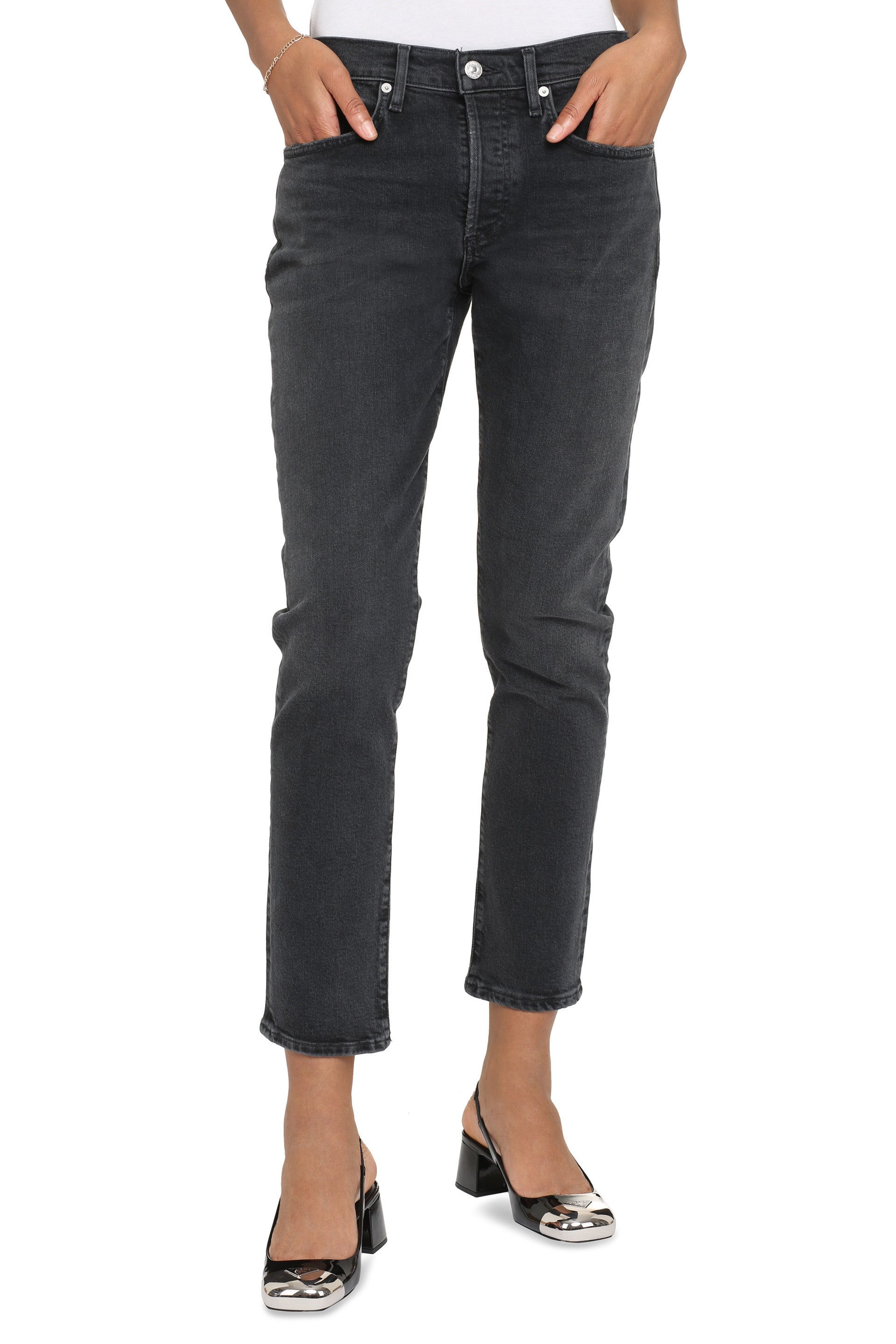 Emerson Slim Fit Boyfriend Jeans