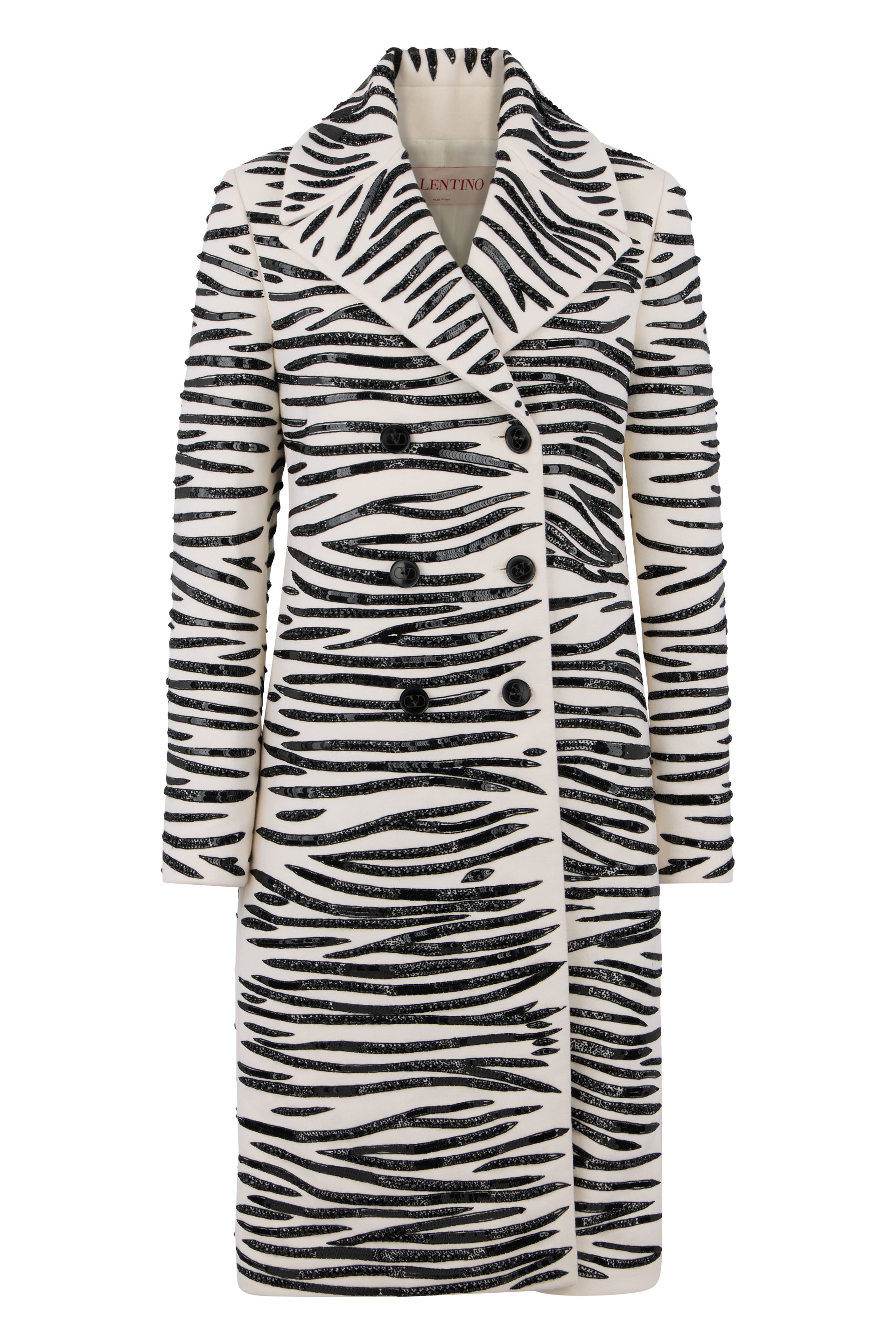 Coat made of virgin wool and cashmere