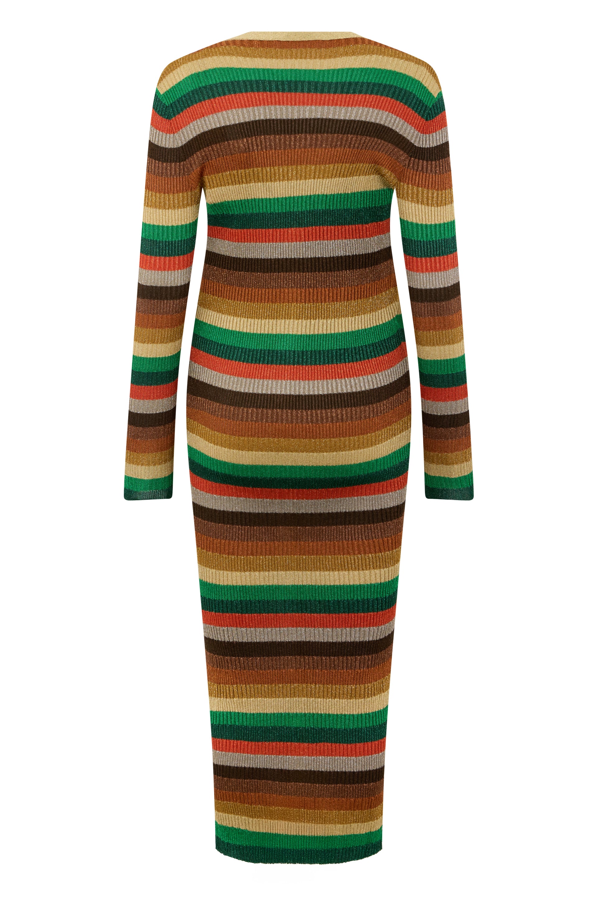 Long knitted cardigan