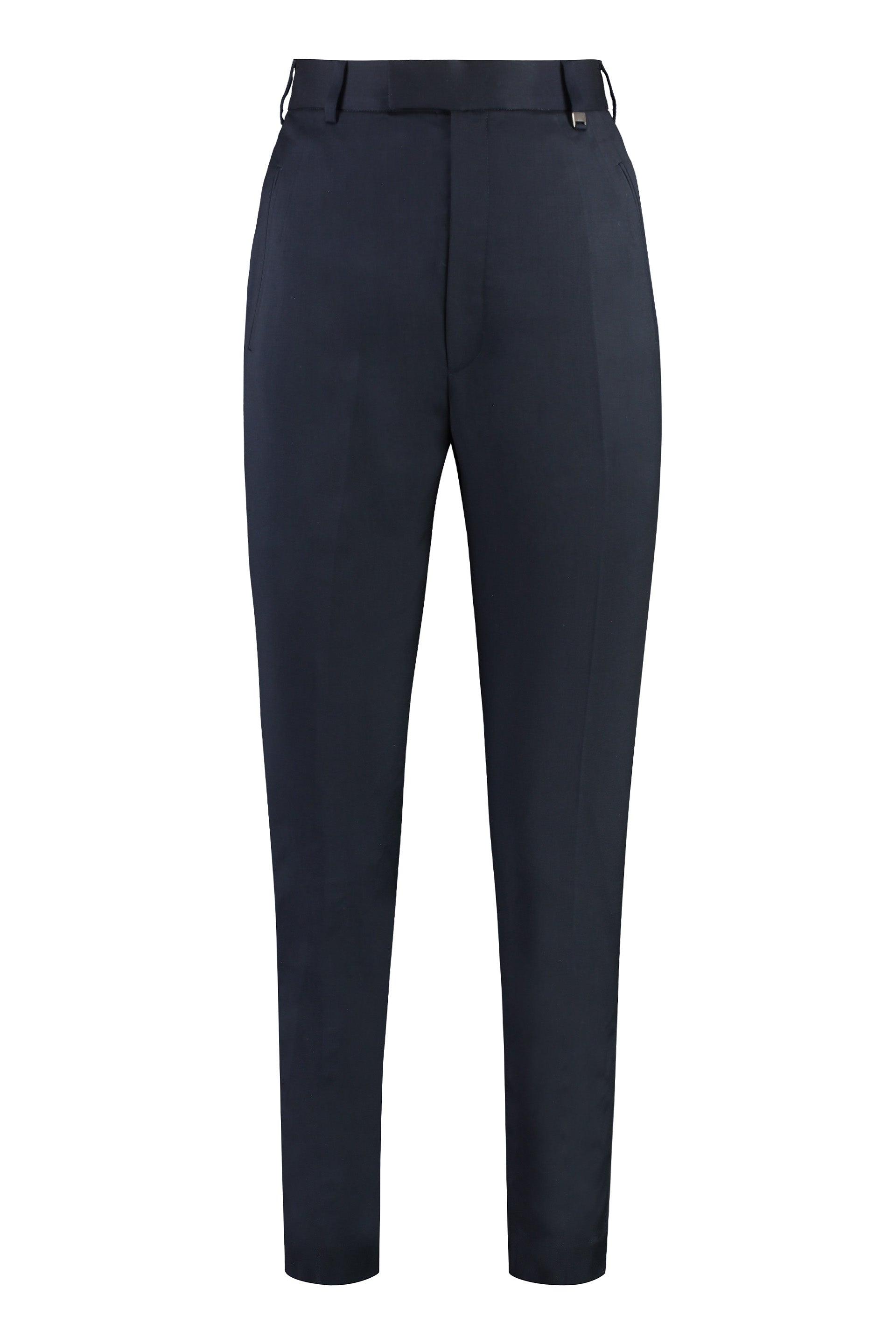 Stretch viscose trousers