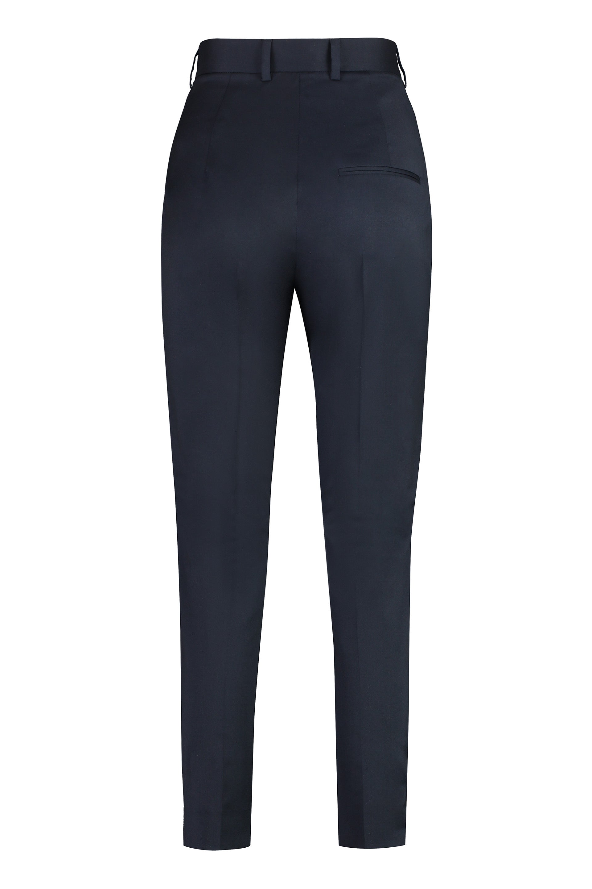 Stretch viscose trousers