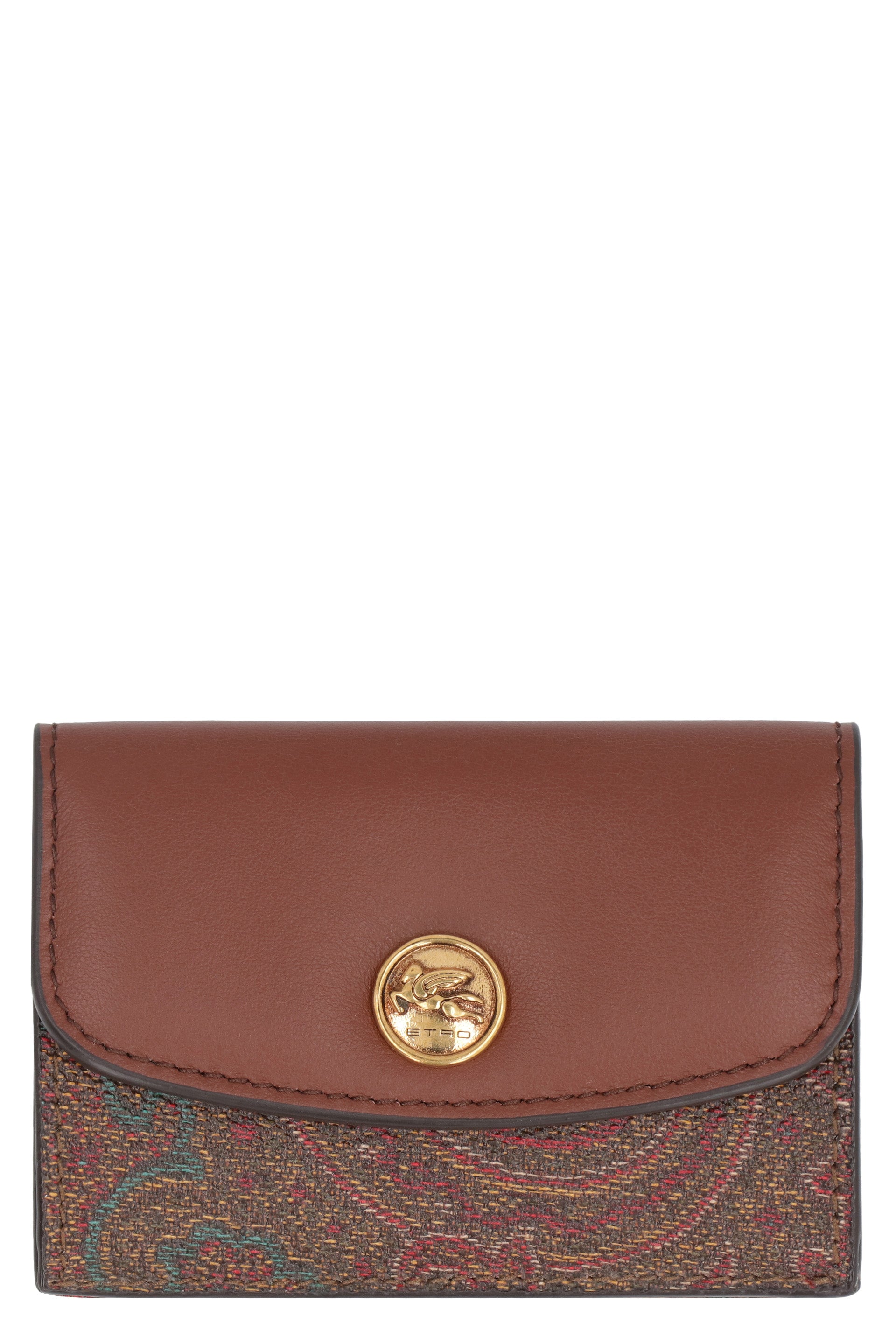 Paisley print wallet