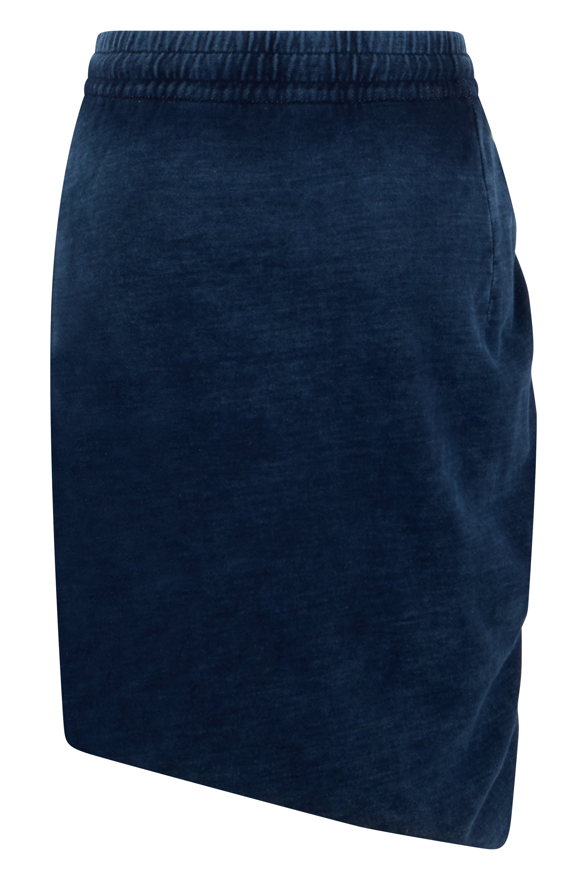Asymmetrical skirt in cotton