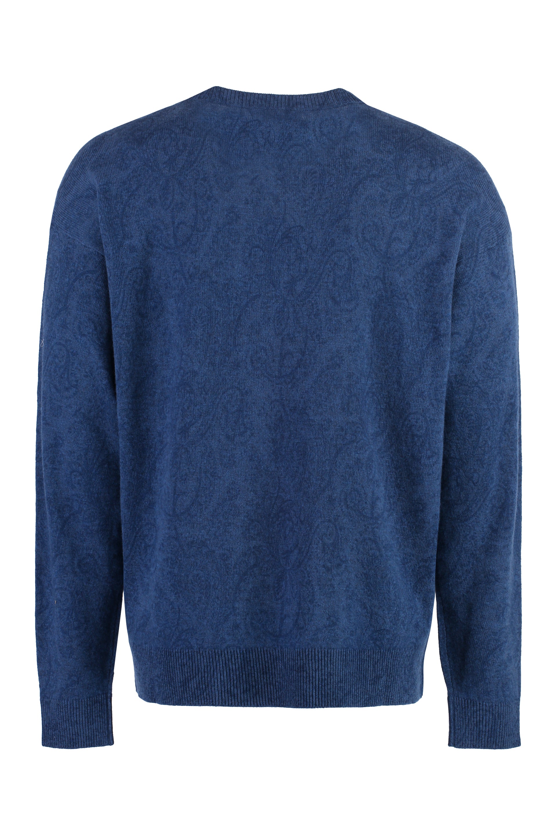 Crew-neck wool sweater
