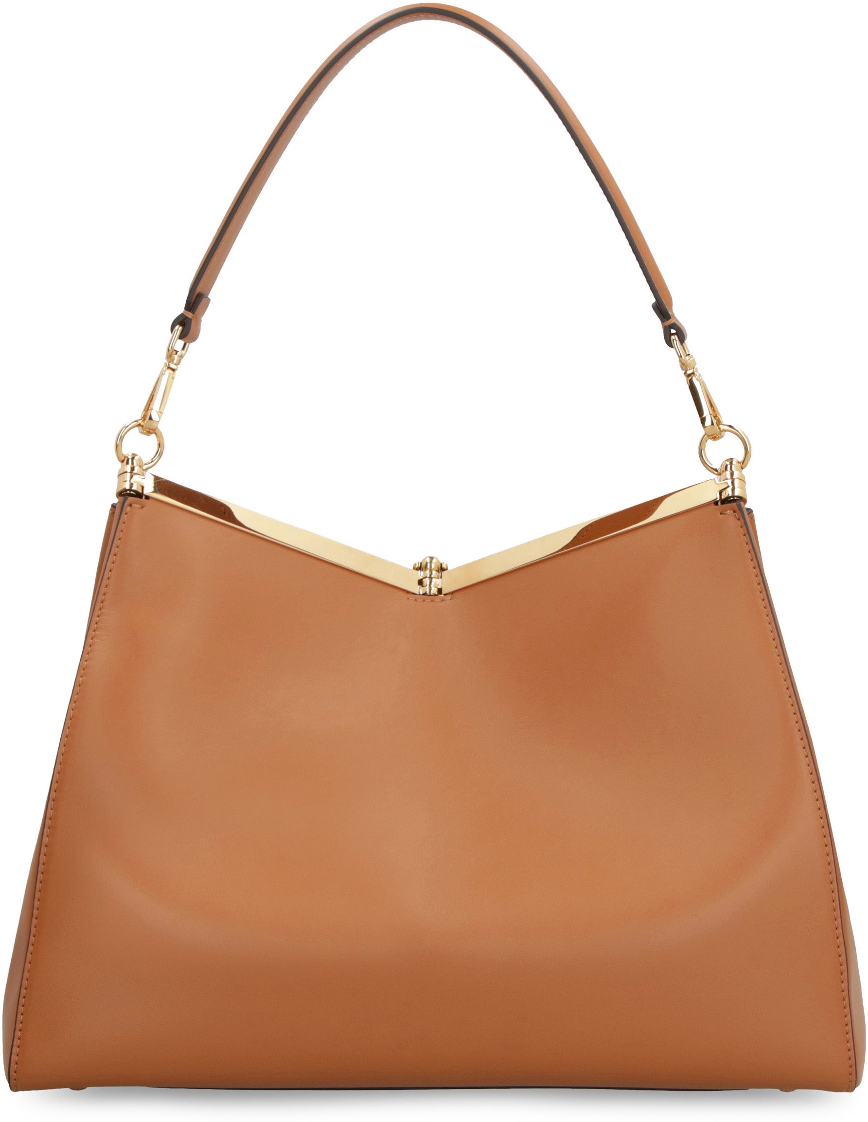 Vela leather shoulder bag