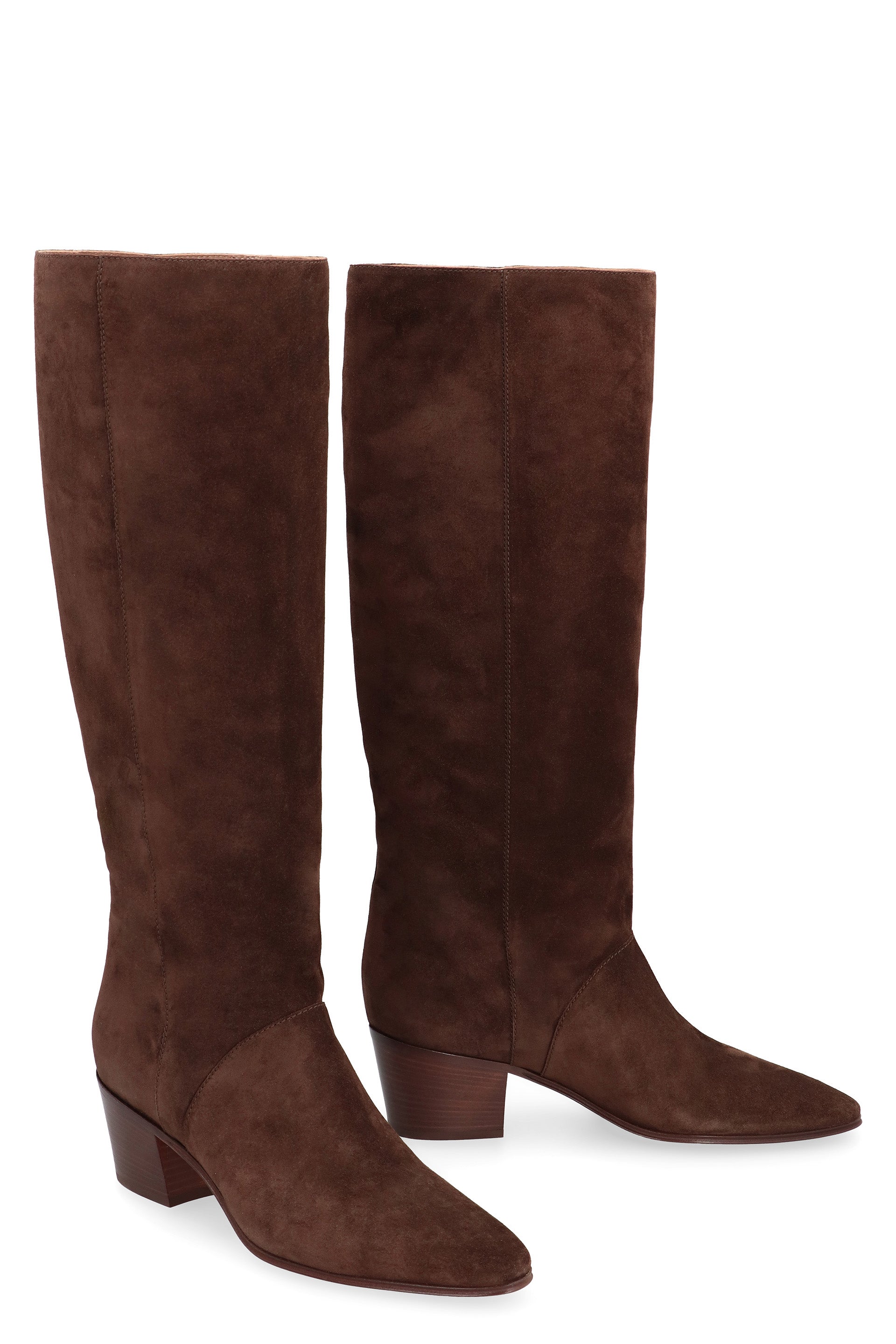 Nomad suede knee high boots