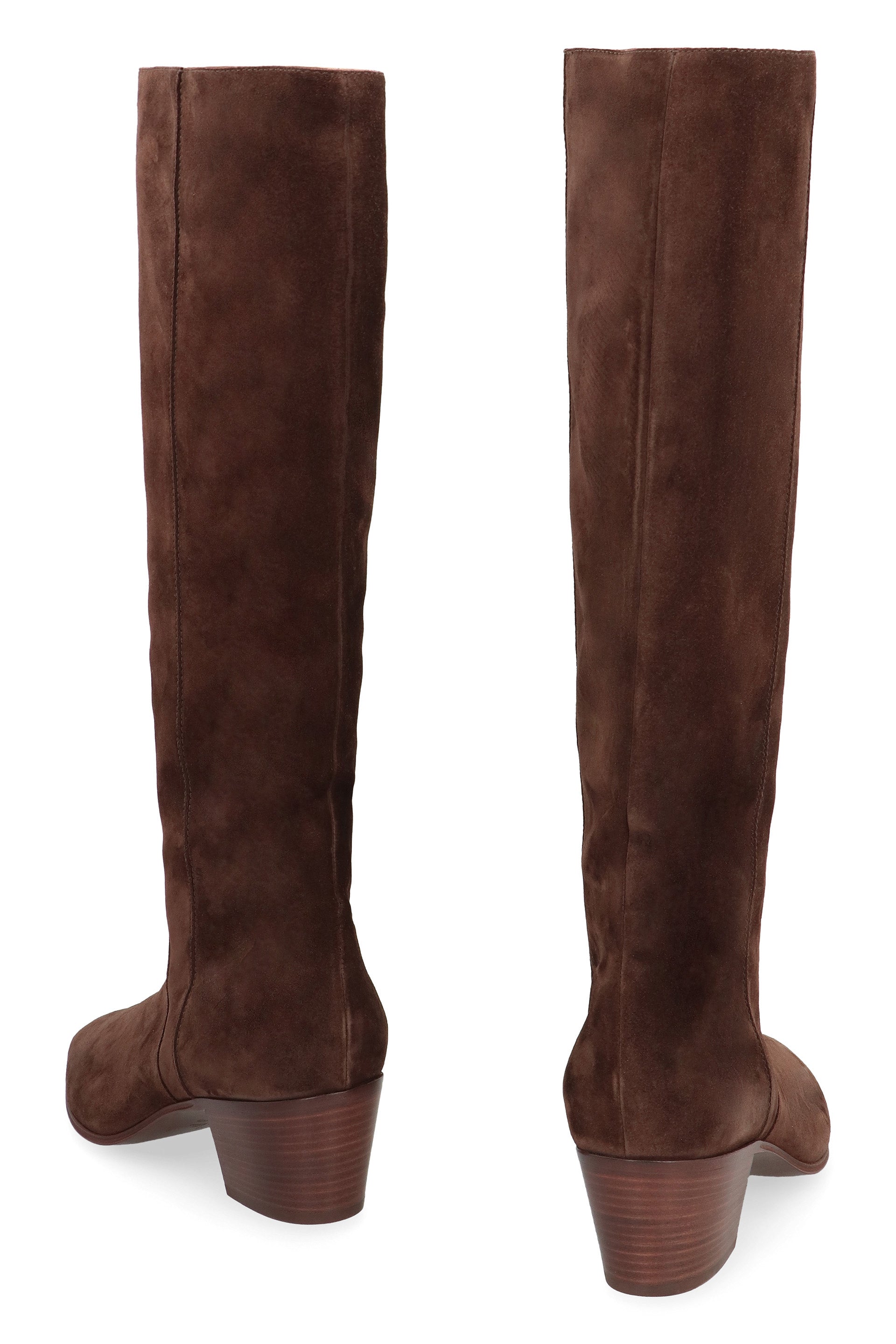 Nomad suede knee high boots