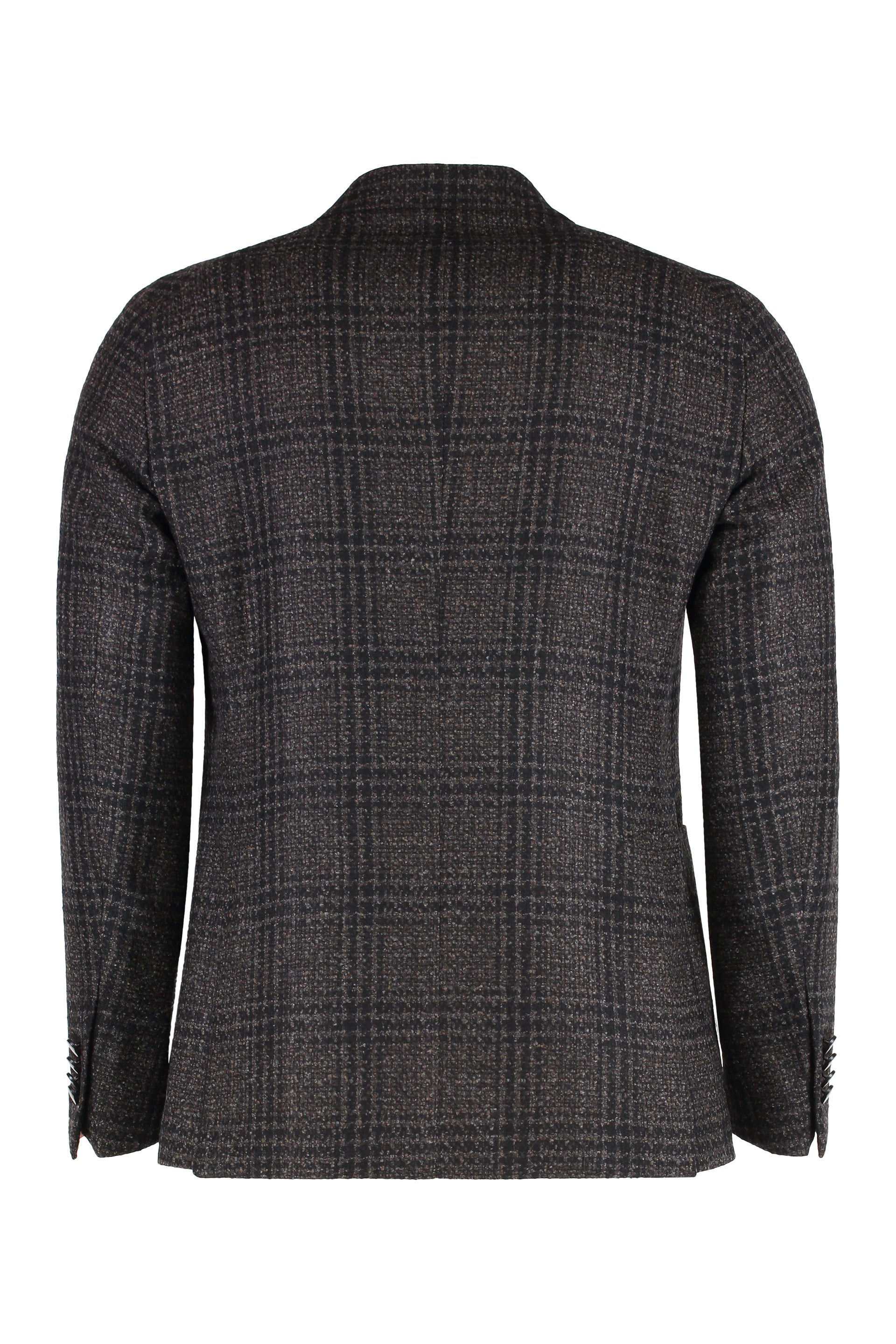Double-breasted wool jacket