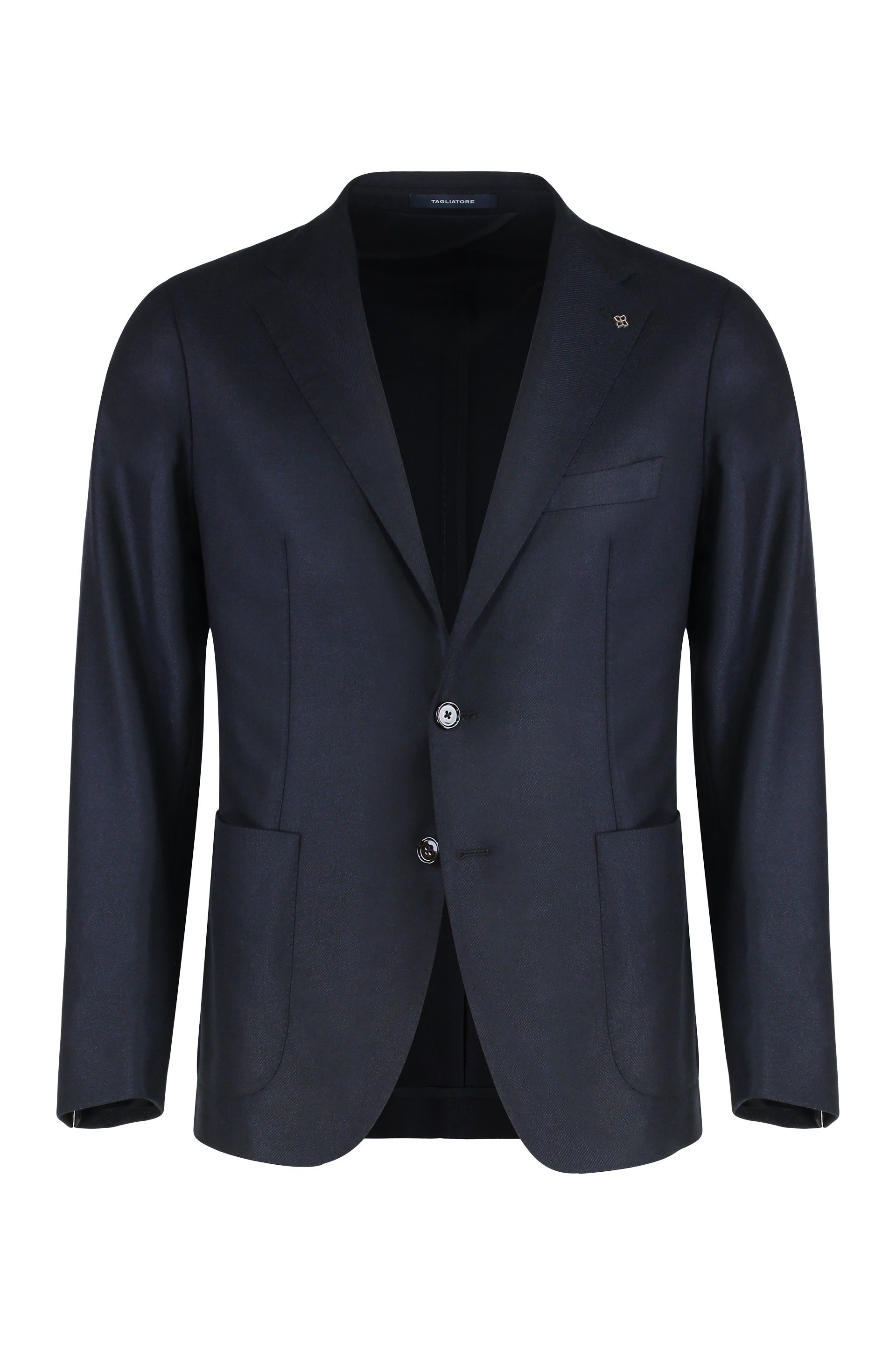 Single-breasted jacket with two buttons