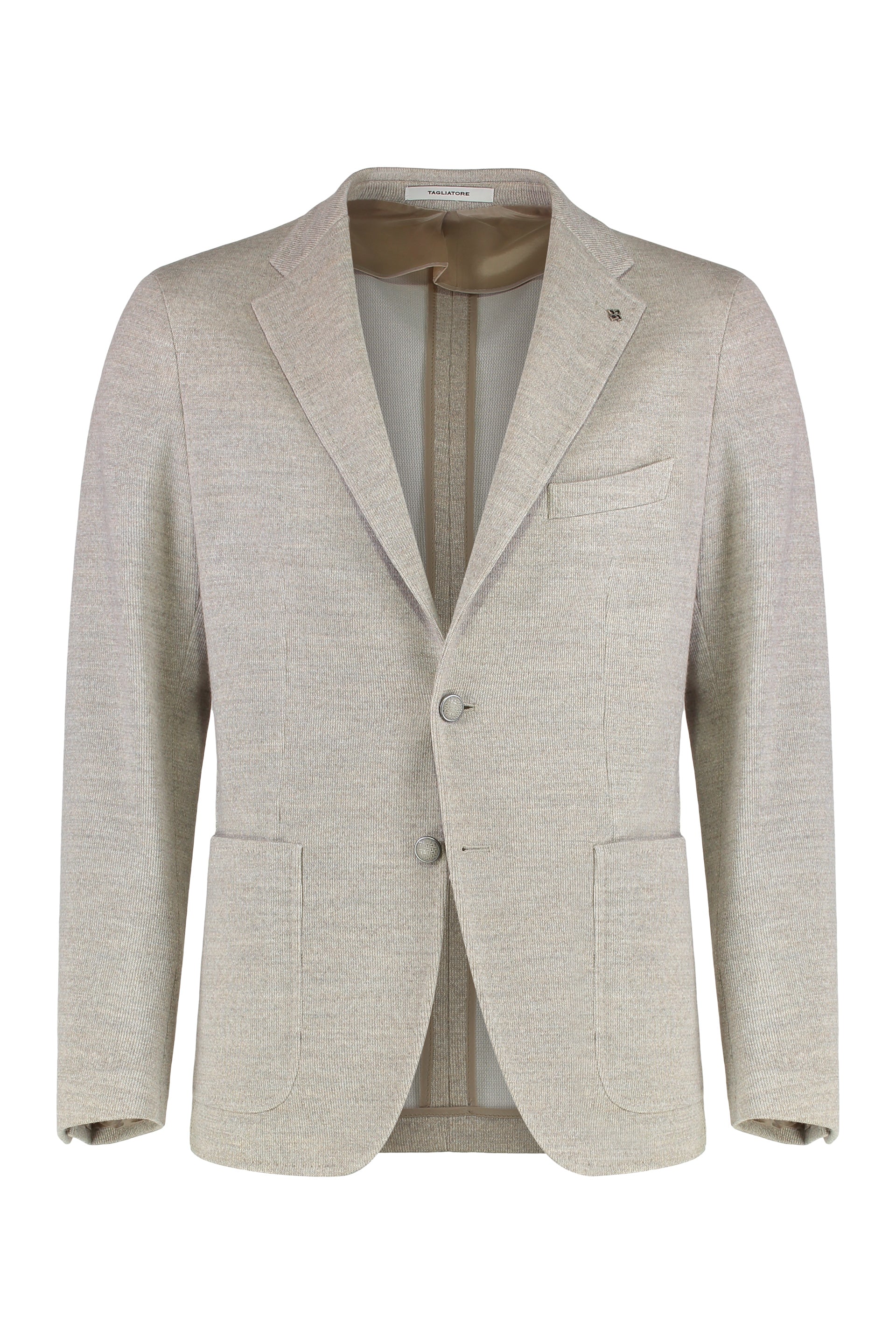 Two-button single-breasted jacket