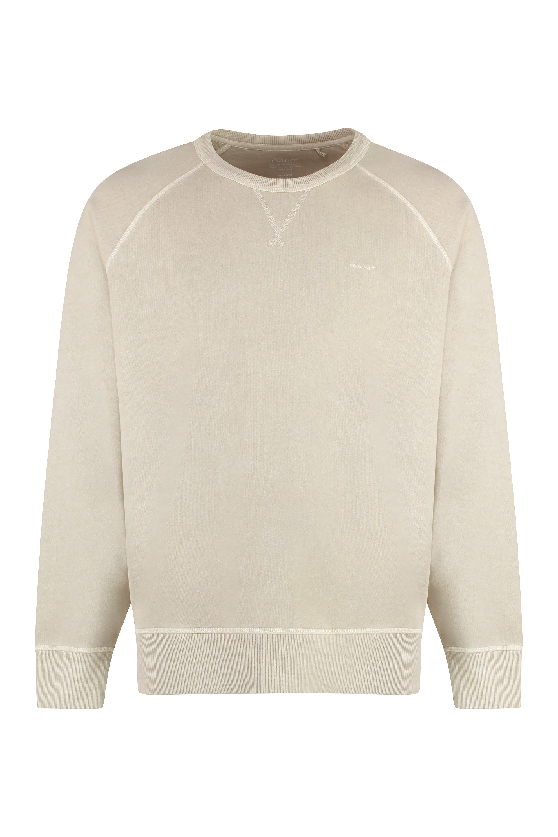 Cotton crew-neck sweatshirt