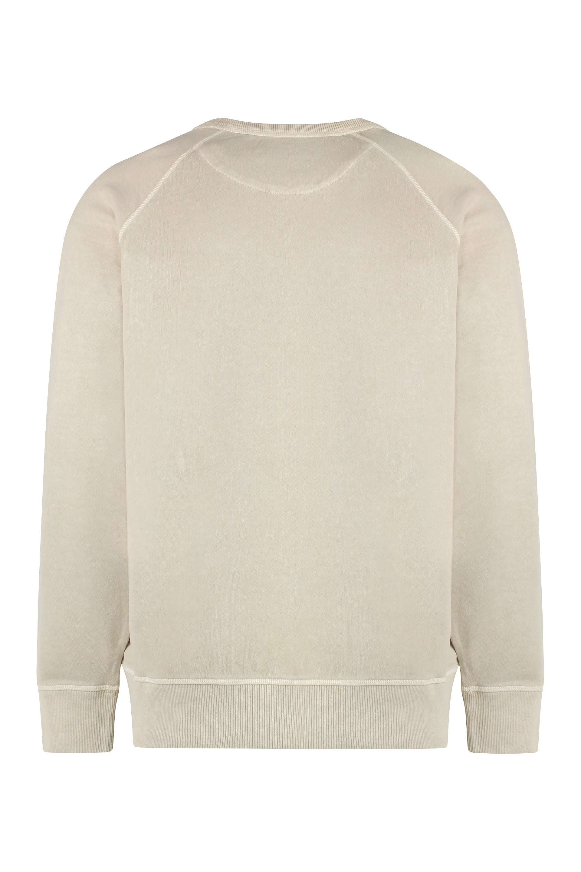 Cotton crew-neck sweatshirt