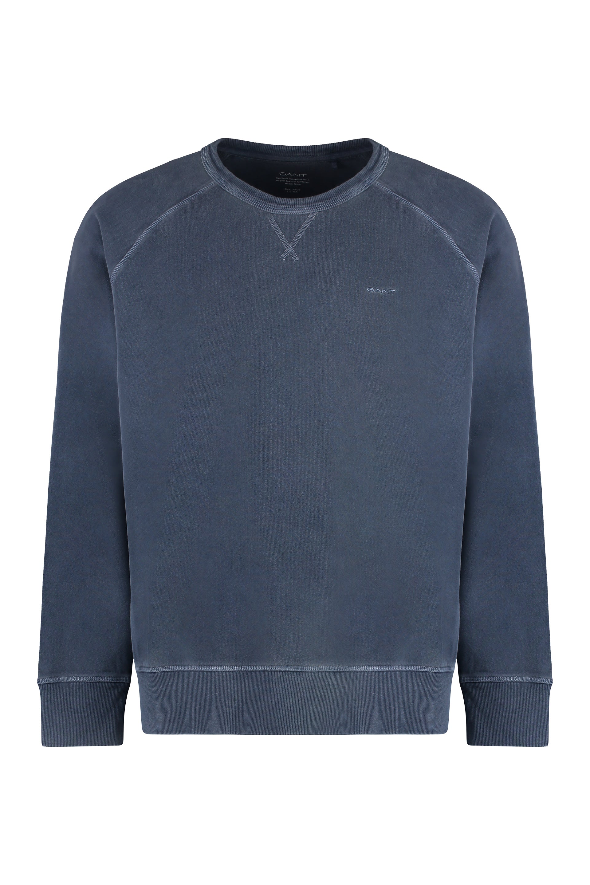 Cotton crew-neck sweatshirt