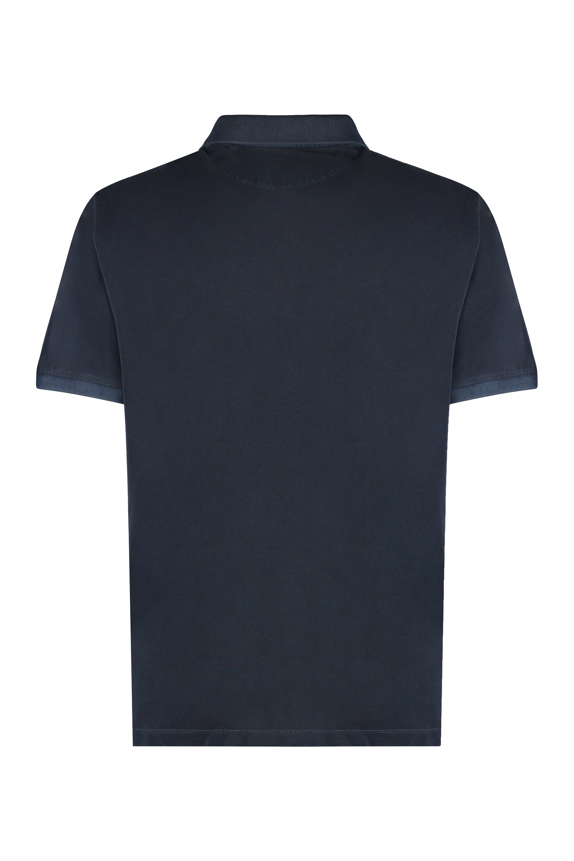 Cotton-piqué polo shirt