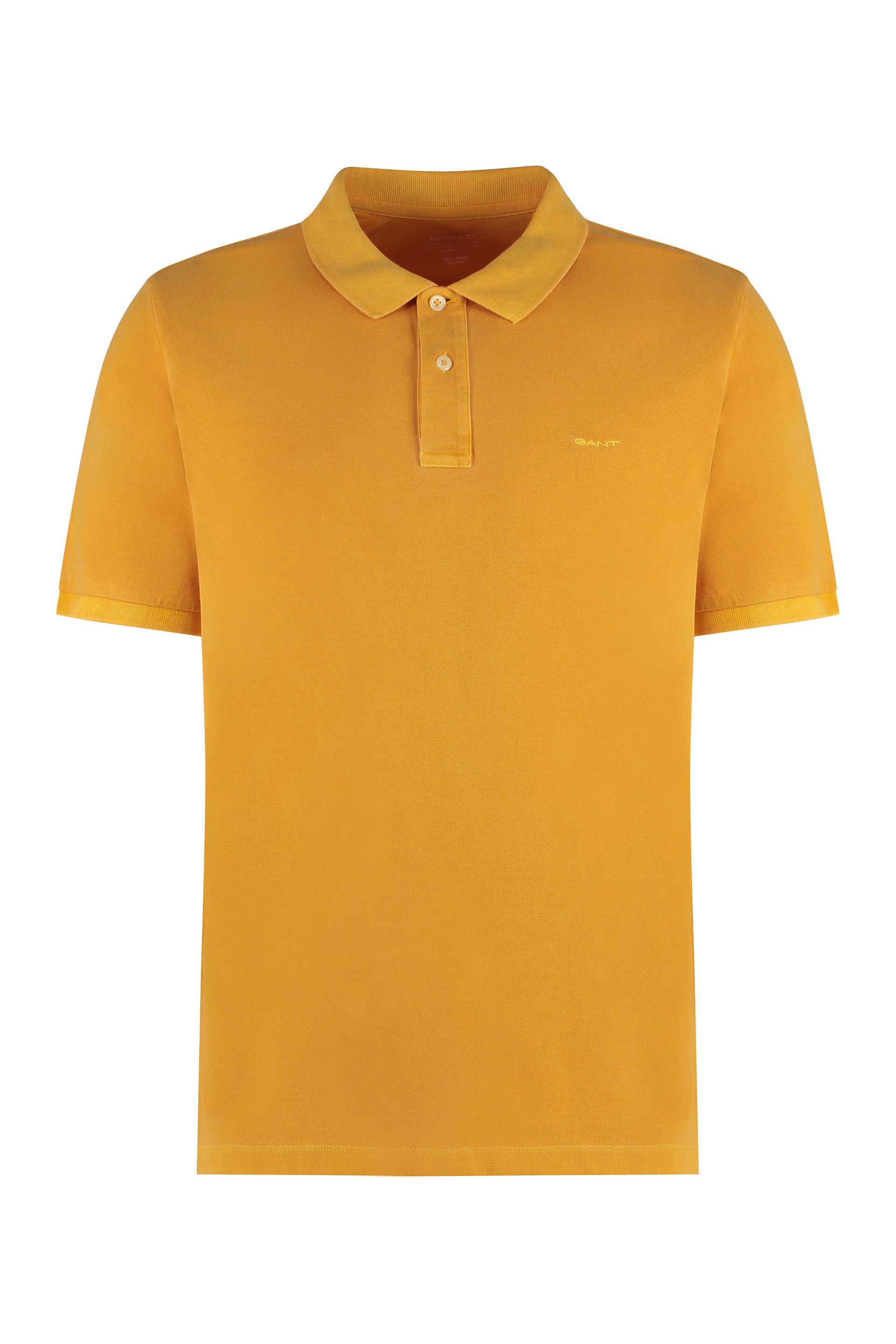 Cotton-piqué polo shirt