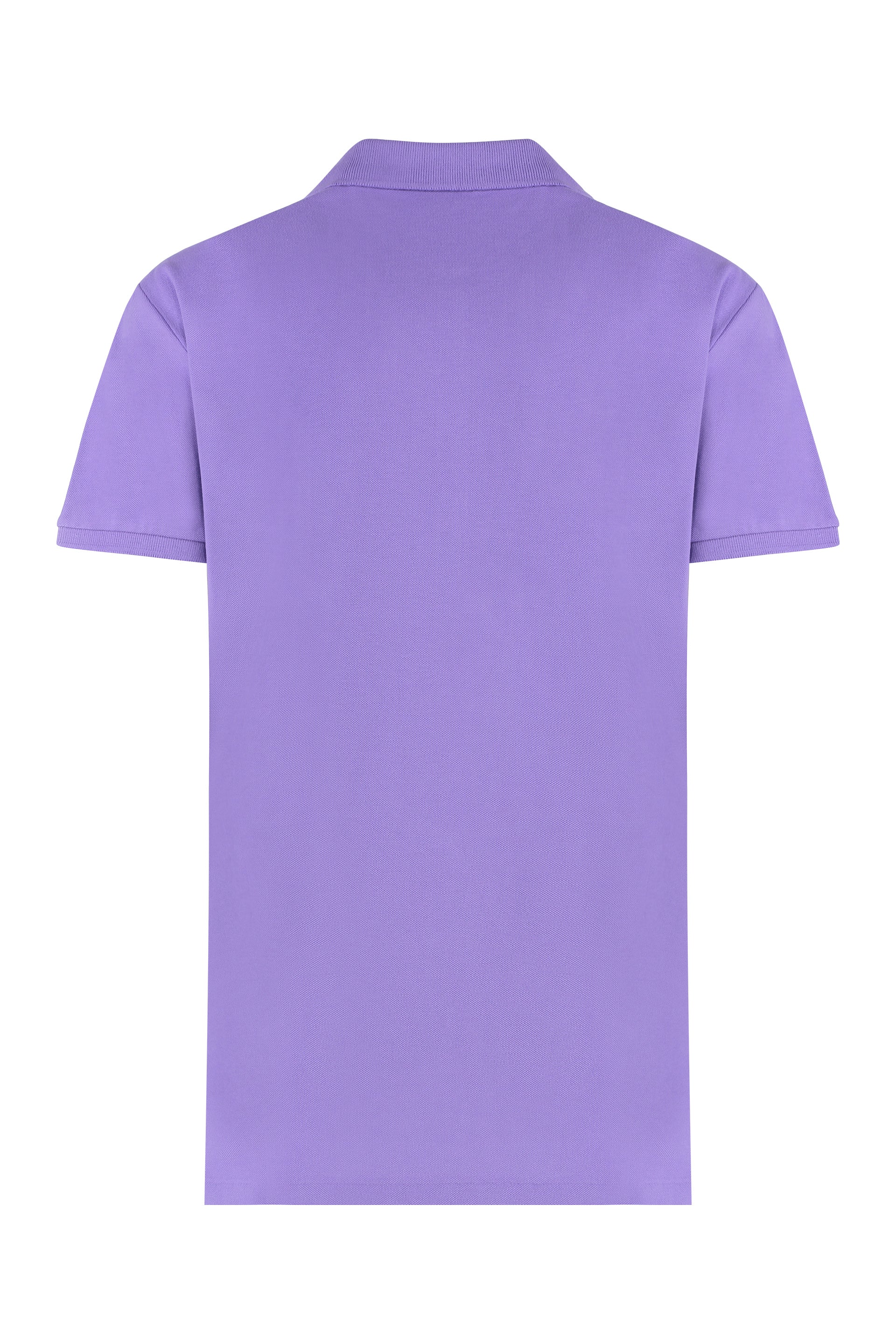Cotton-piqué polo shirt
