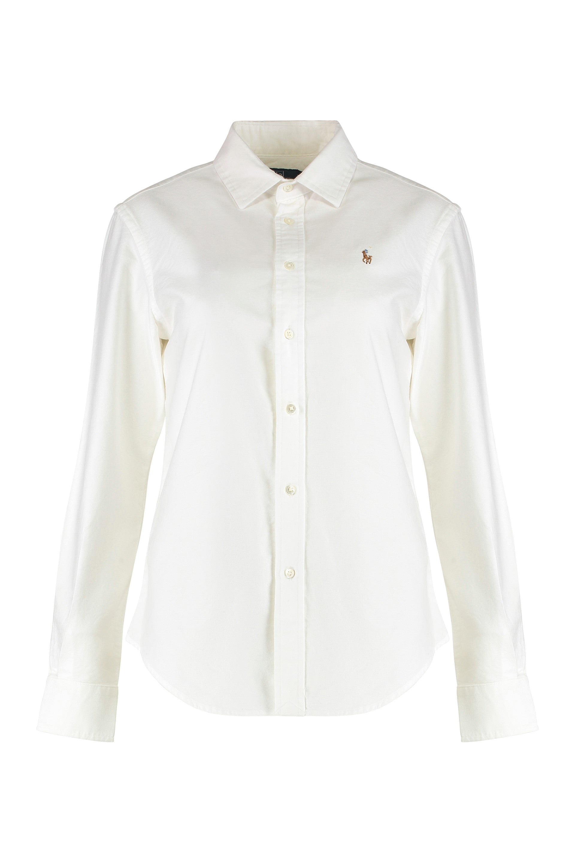 Logo embroidery cottond shirt