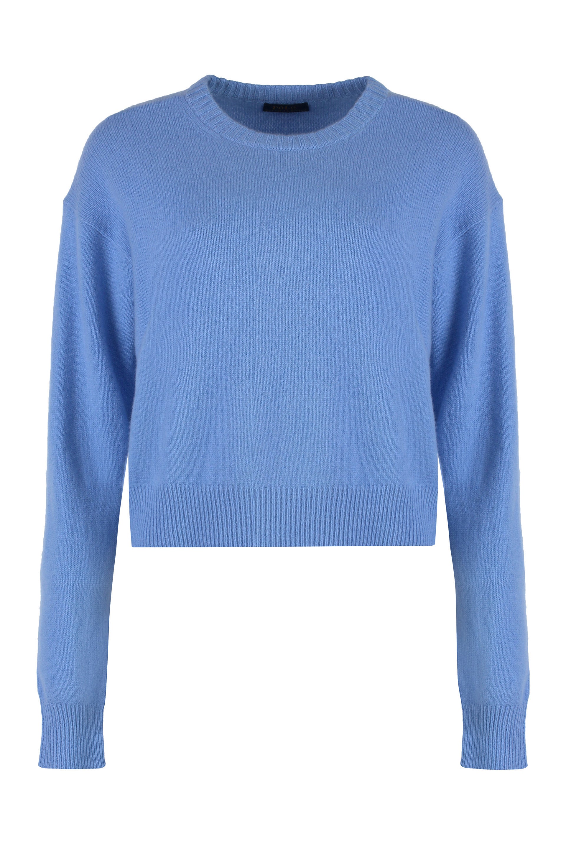 Crew-neck wool sweater