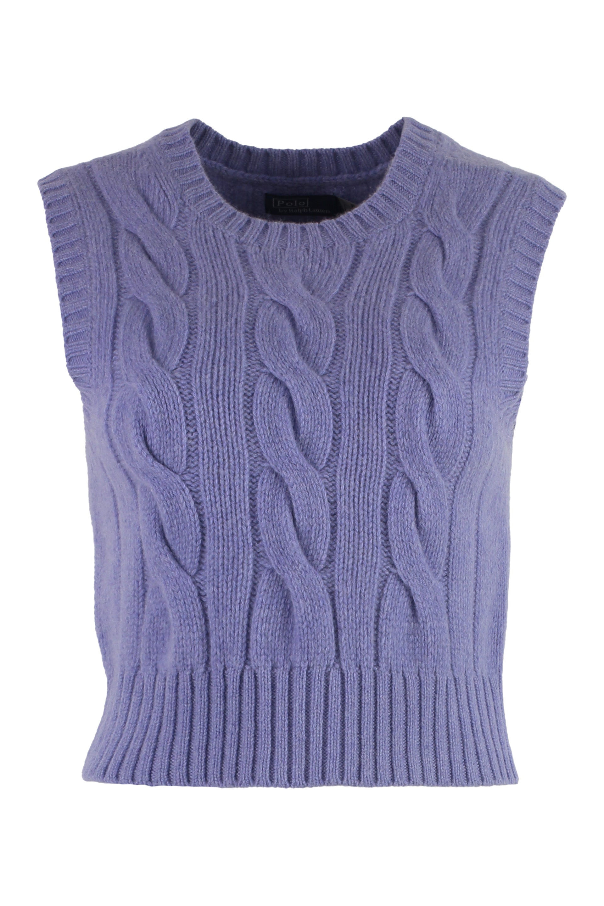 Wool and cashmere blend vest