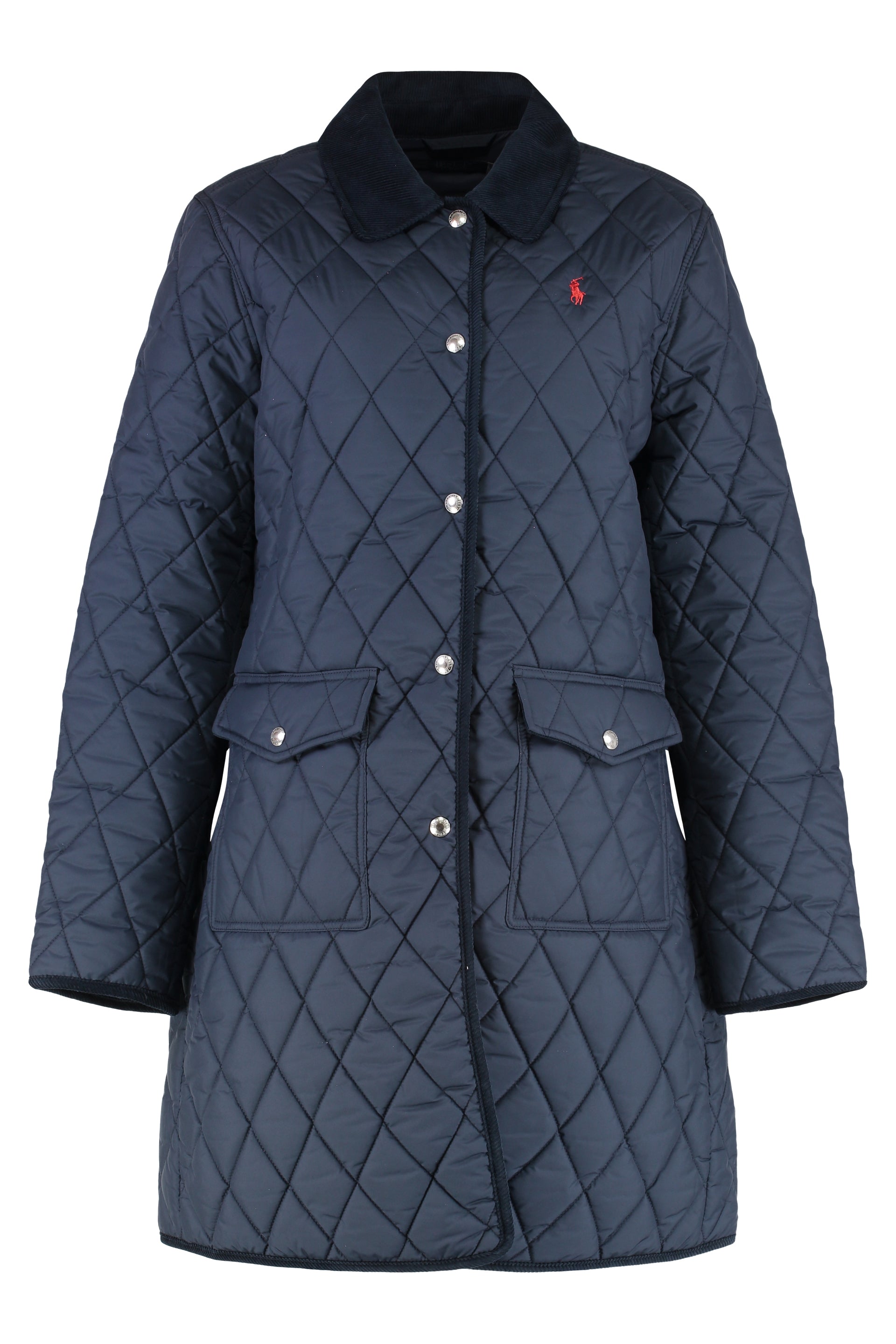 Quilted riding-coat