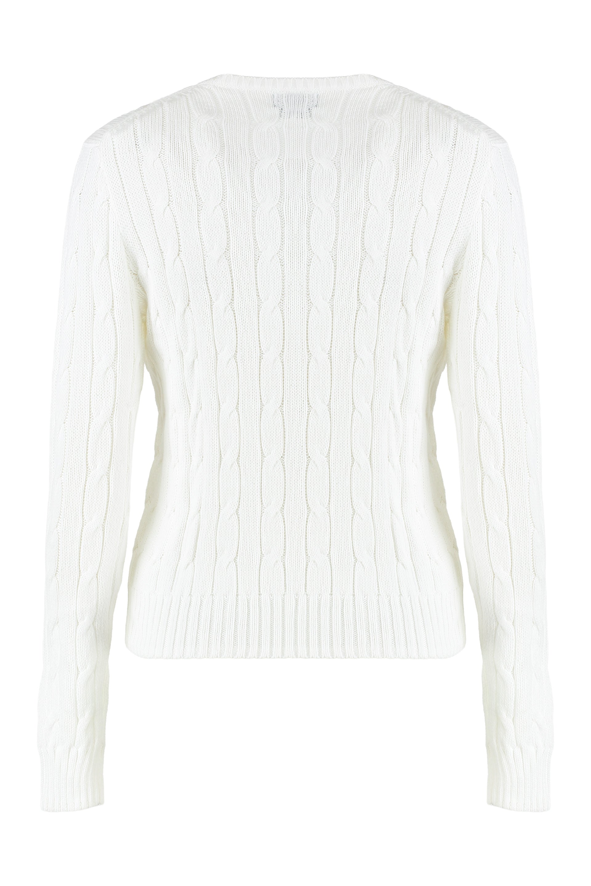 Sweater in cable knit