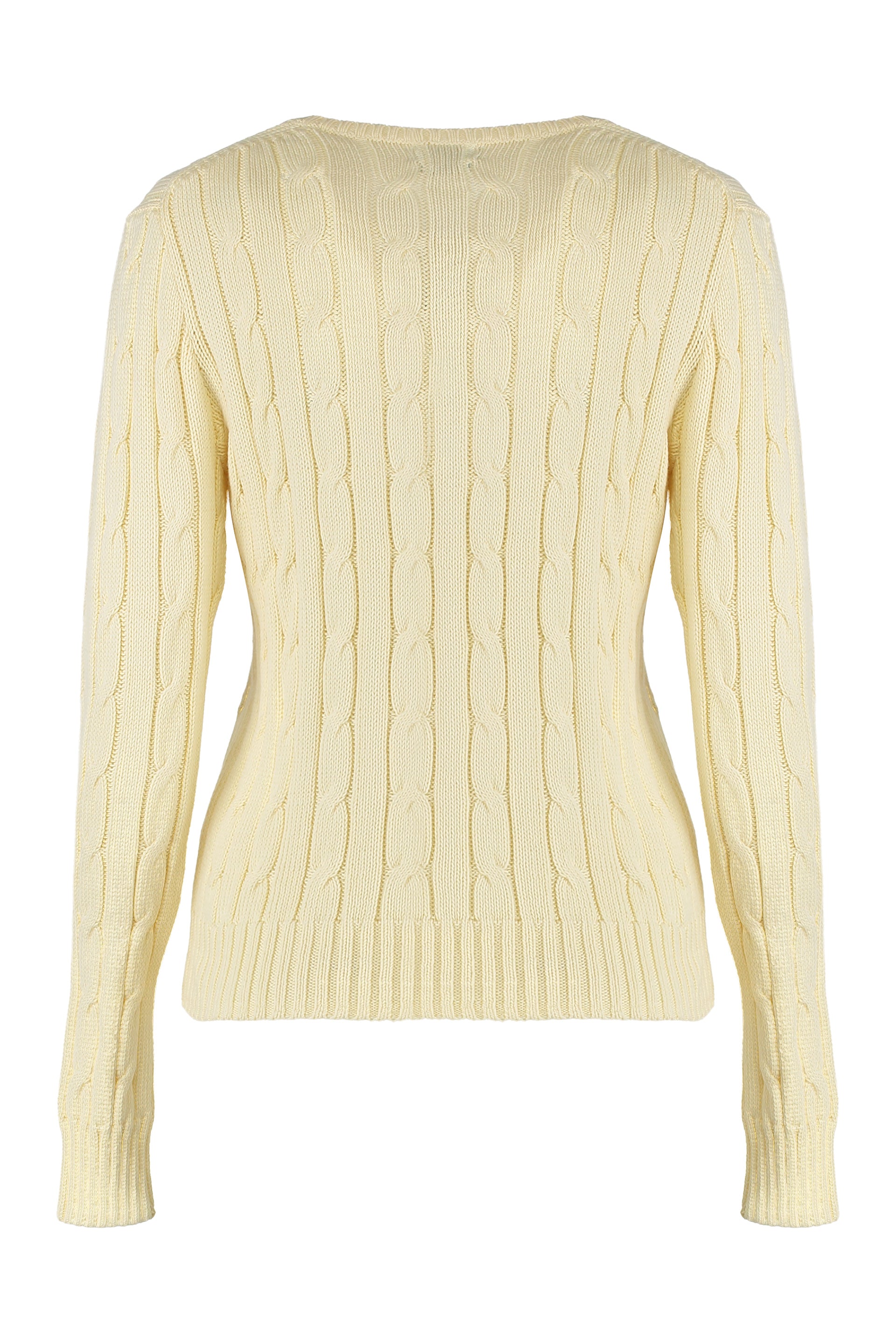 Sweater in cable knit