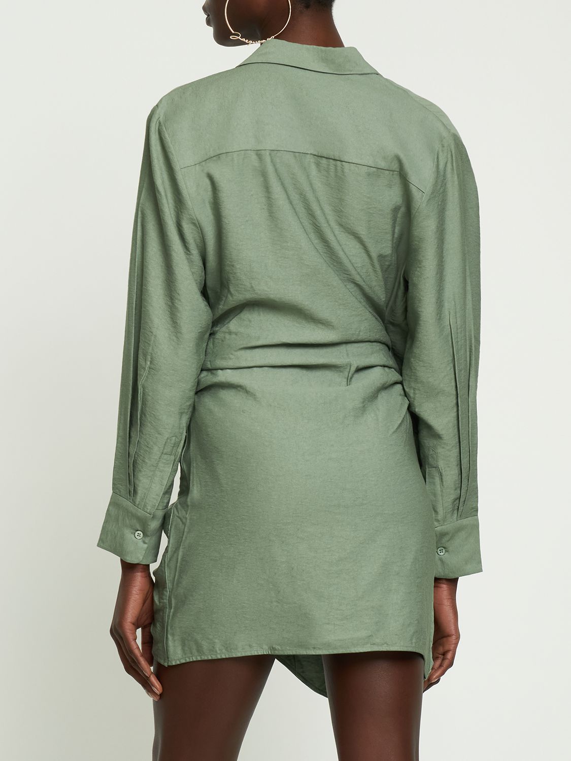 Elegant and sophisticated mint green dress