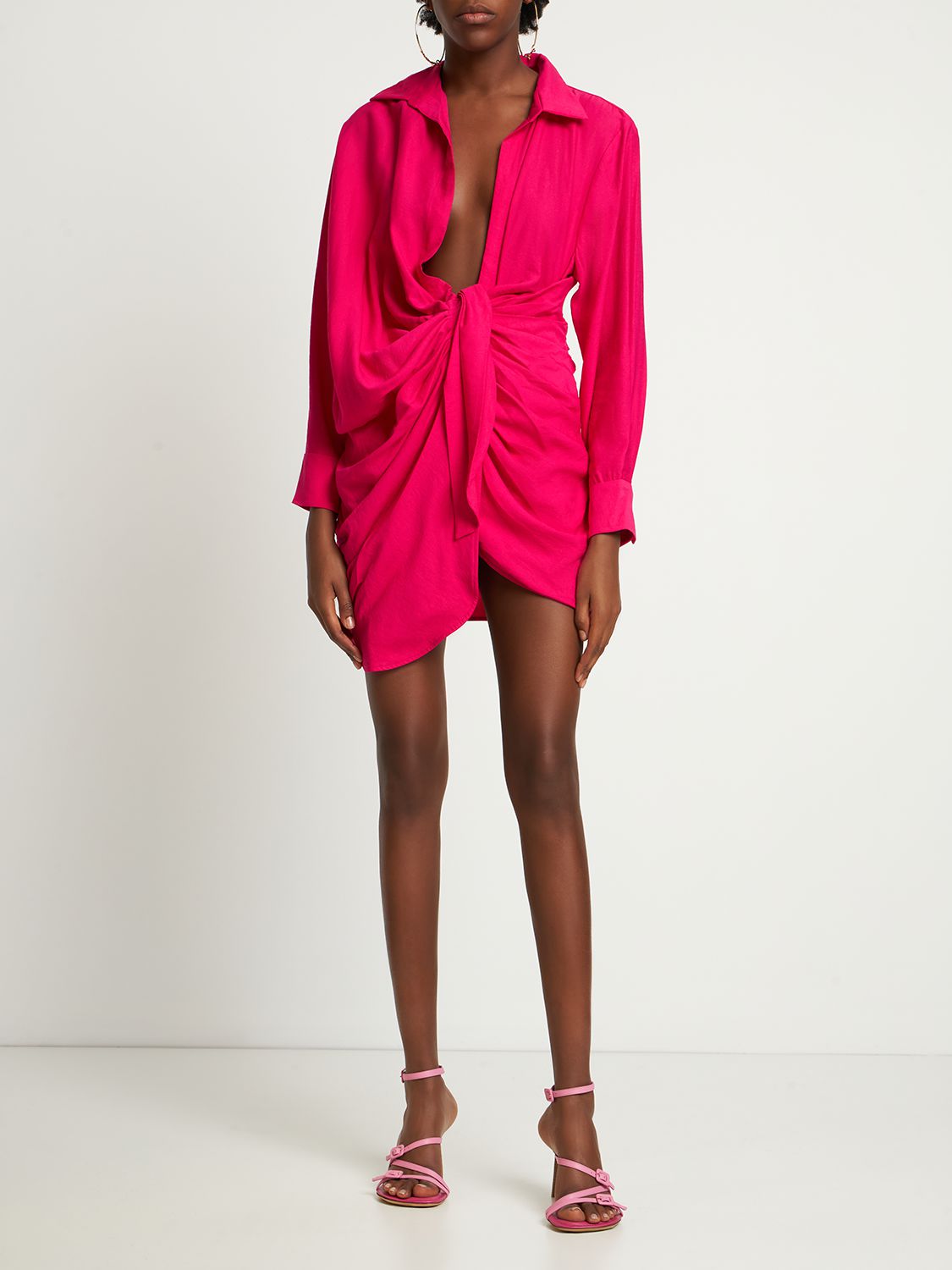 Elegant and sophisticated pink dress