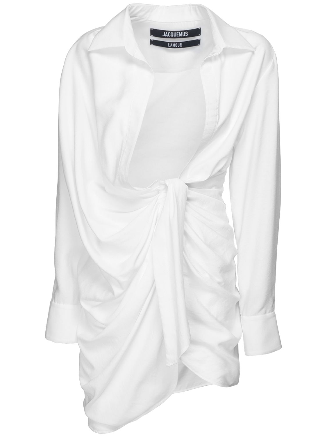 Elegant and sophisticated white dress