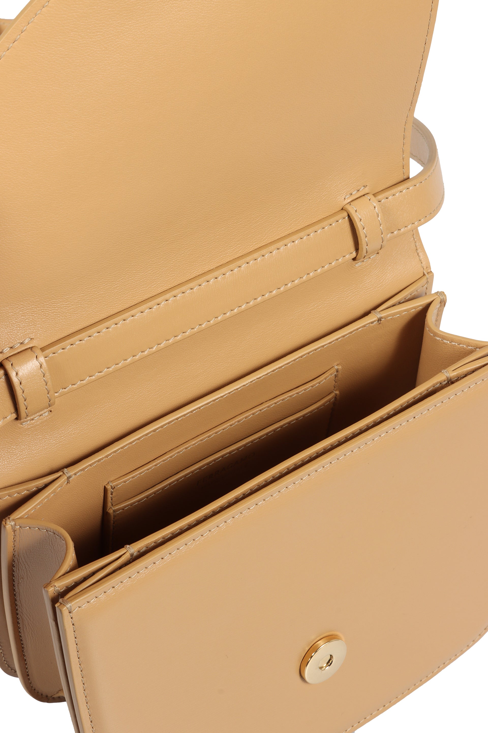 Fiamma leather crossbody bag