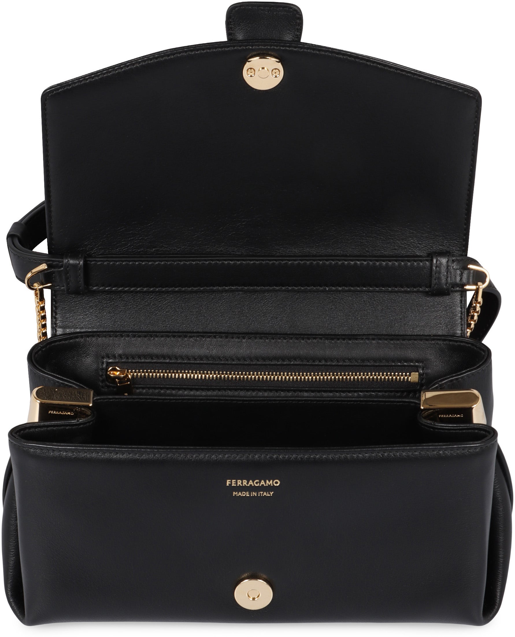 Leather crossbody bag