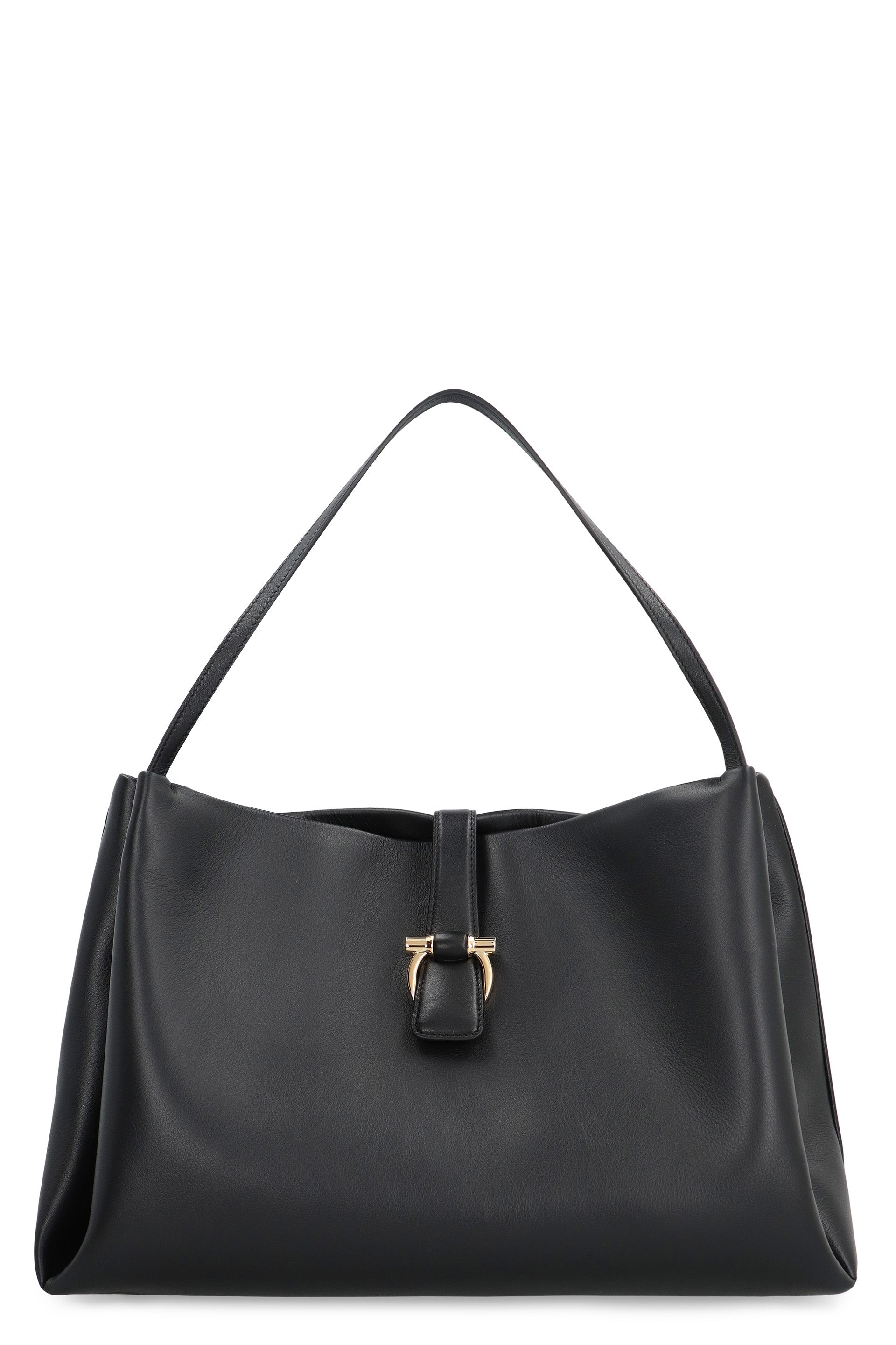 Leather tote