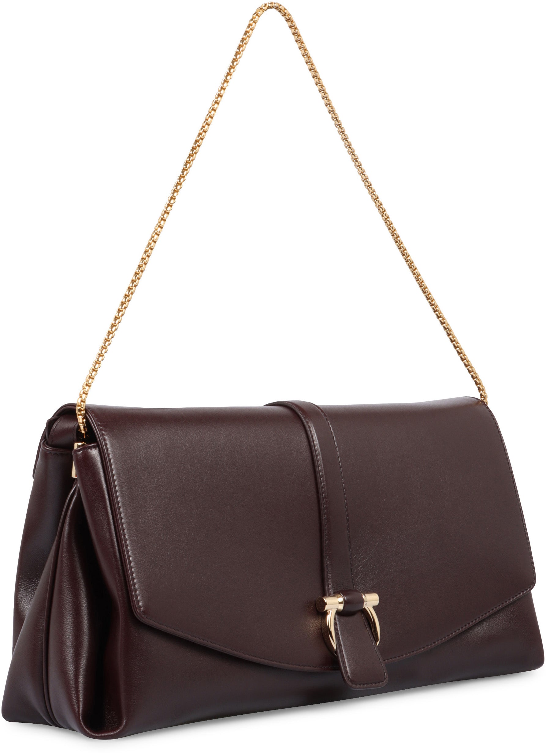 L Leather crossbody bag